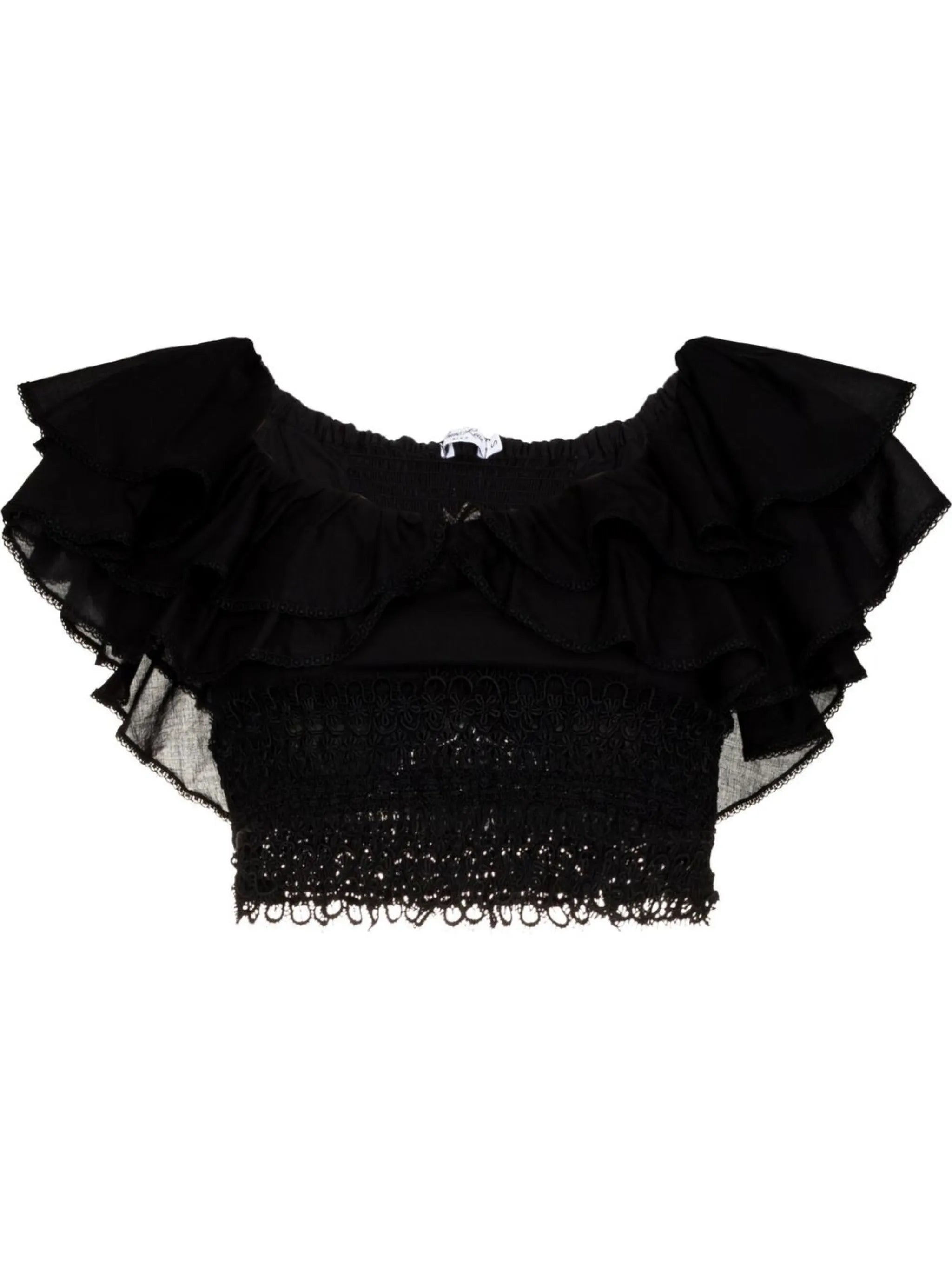 Hanna off-shoulder ruffled top
