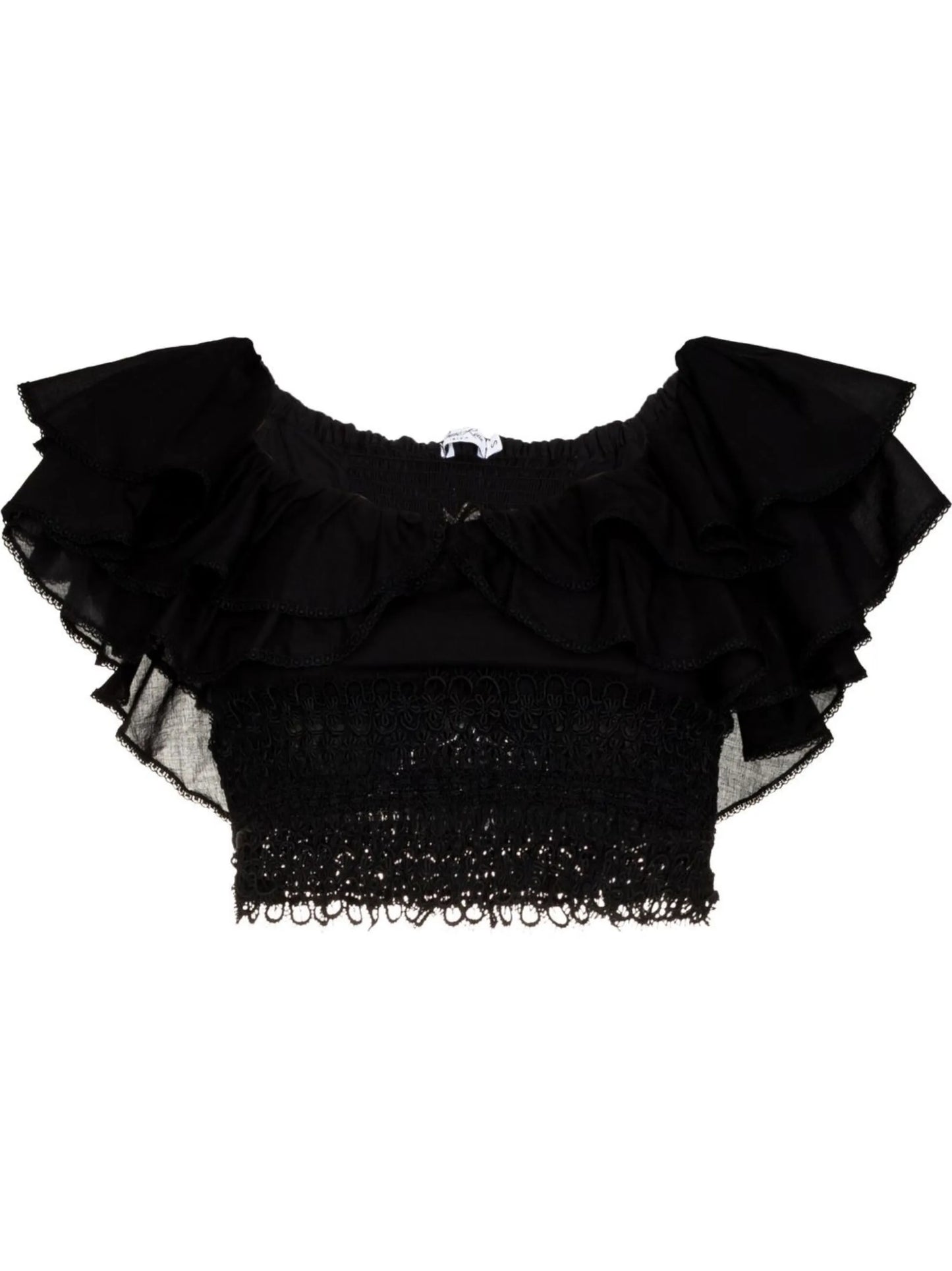 Hanna off-shoulder ruffled top
