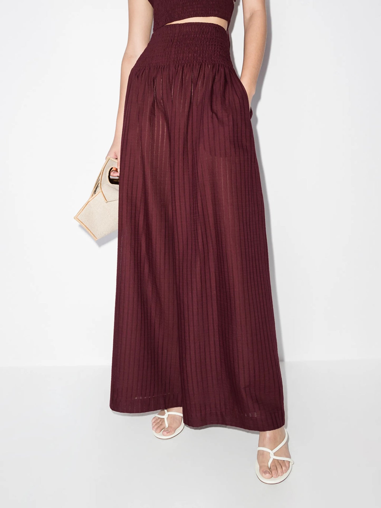 Barbara wide-leg trousers