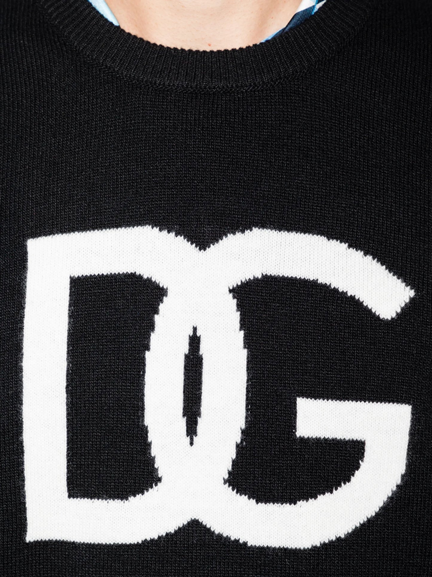 DG logo crew-neck jumper