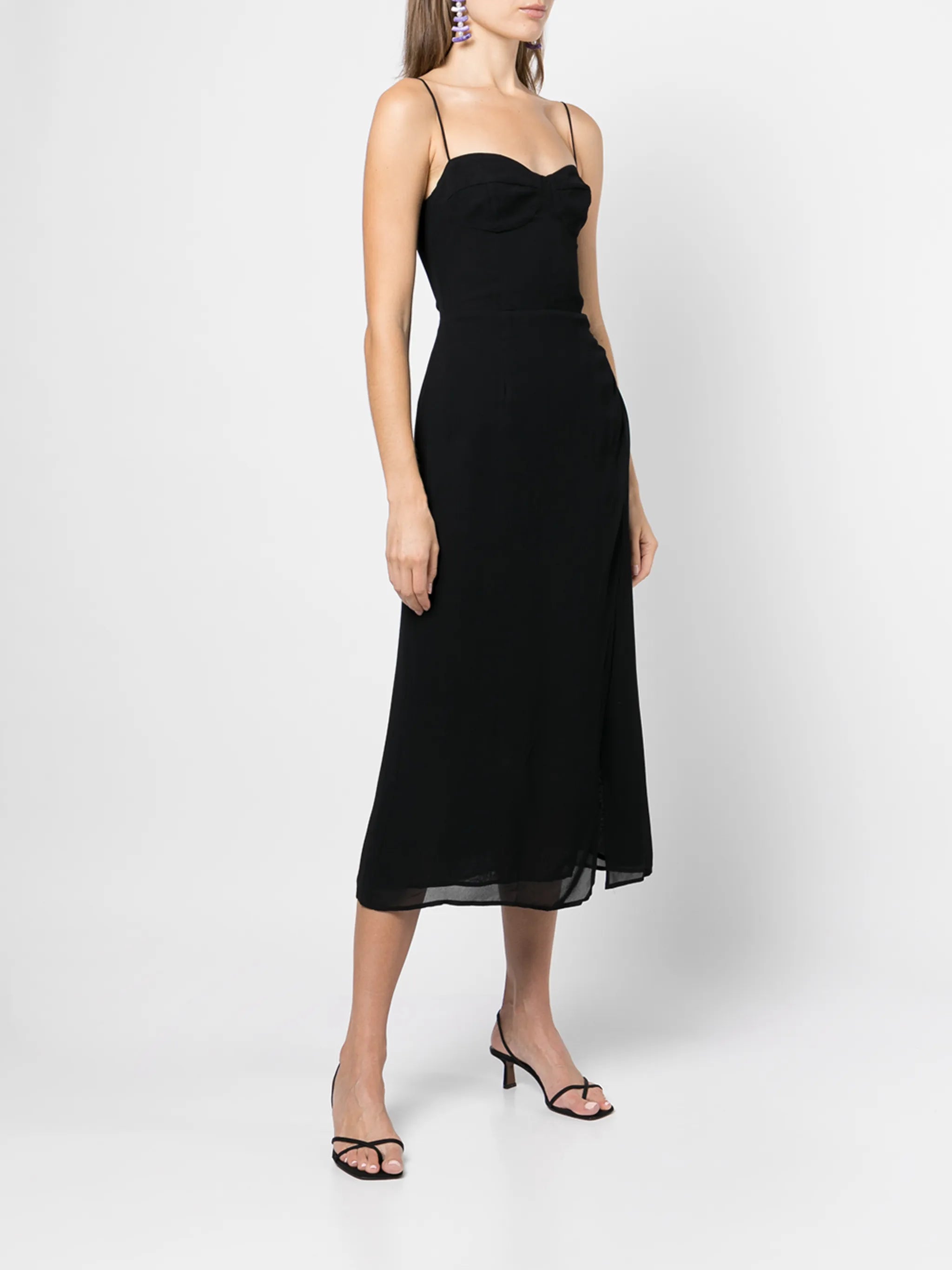 Kourtney sleeveless midi dress