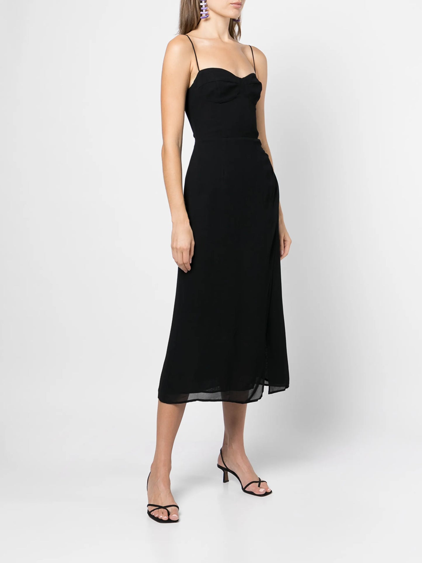 Kourtney sleeveless midi dress
