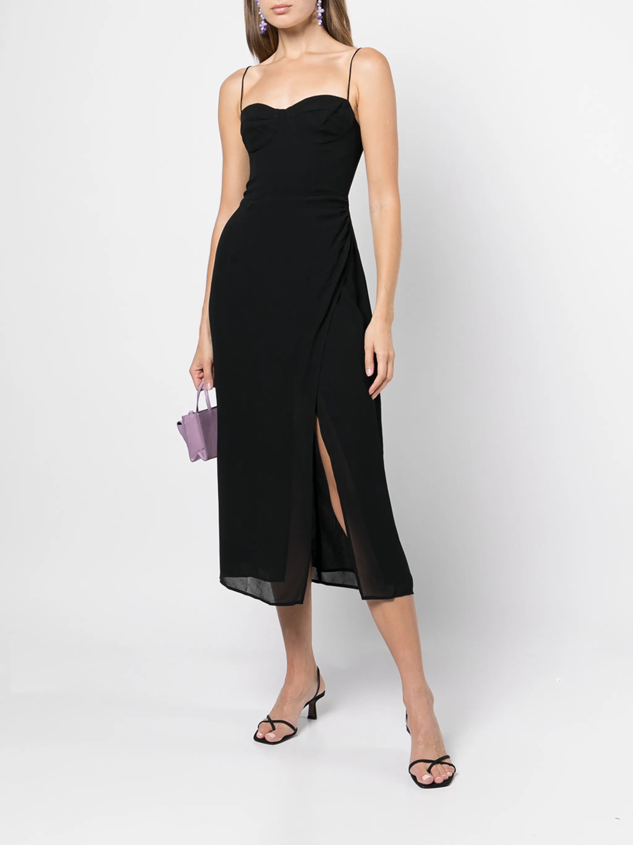 Kourtney sleeveless midi dress
