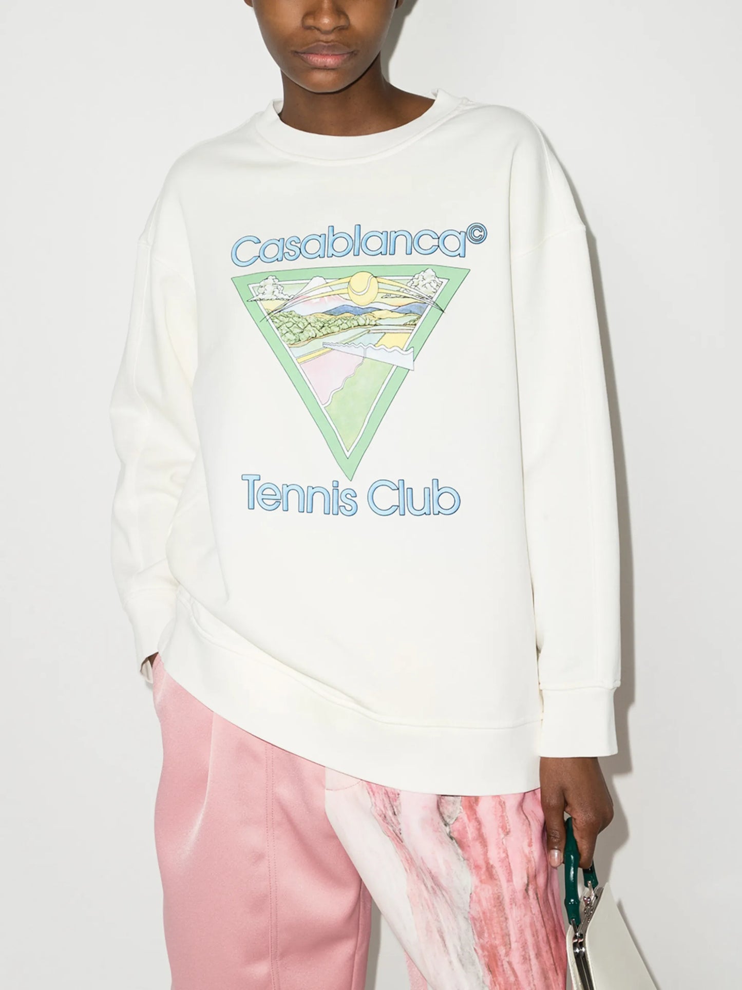 Tennis Club crew neck sweatshirt