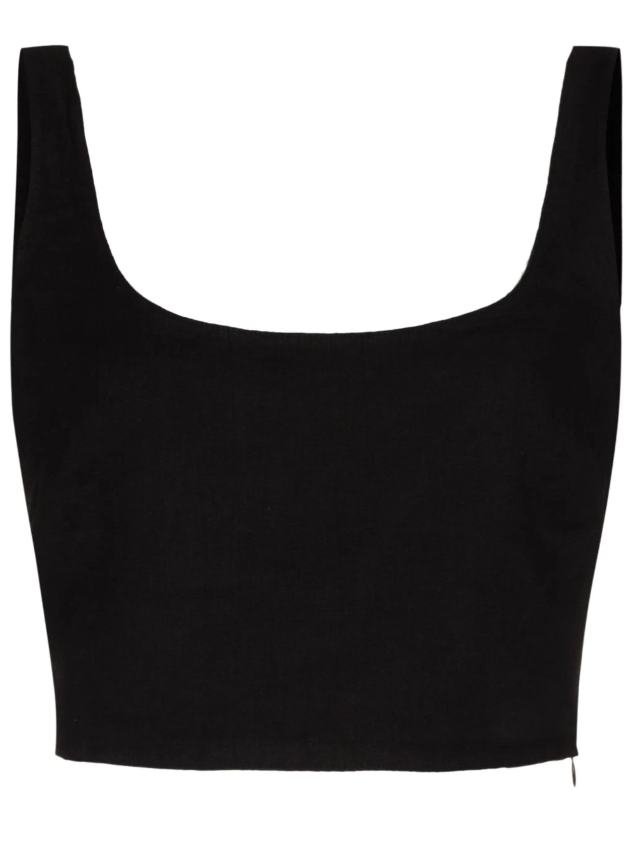 Anna linen crop top