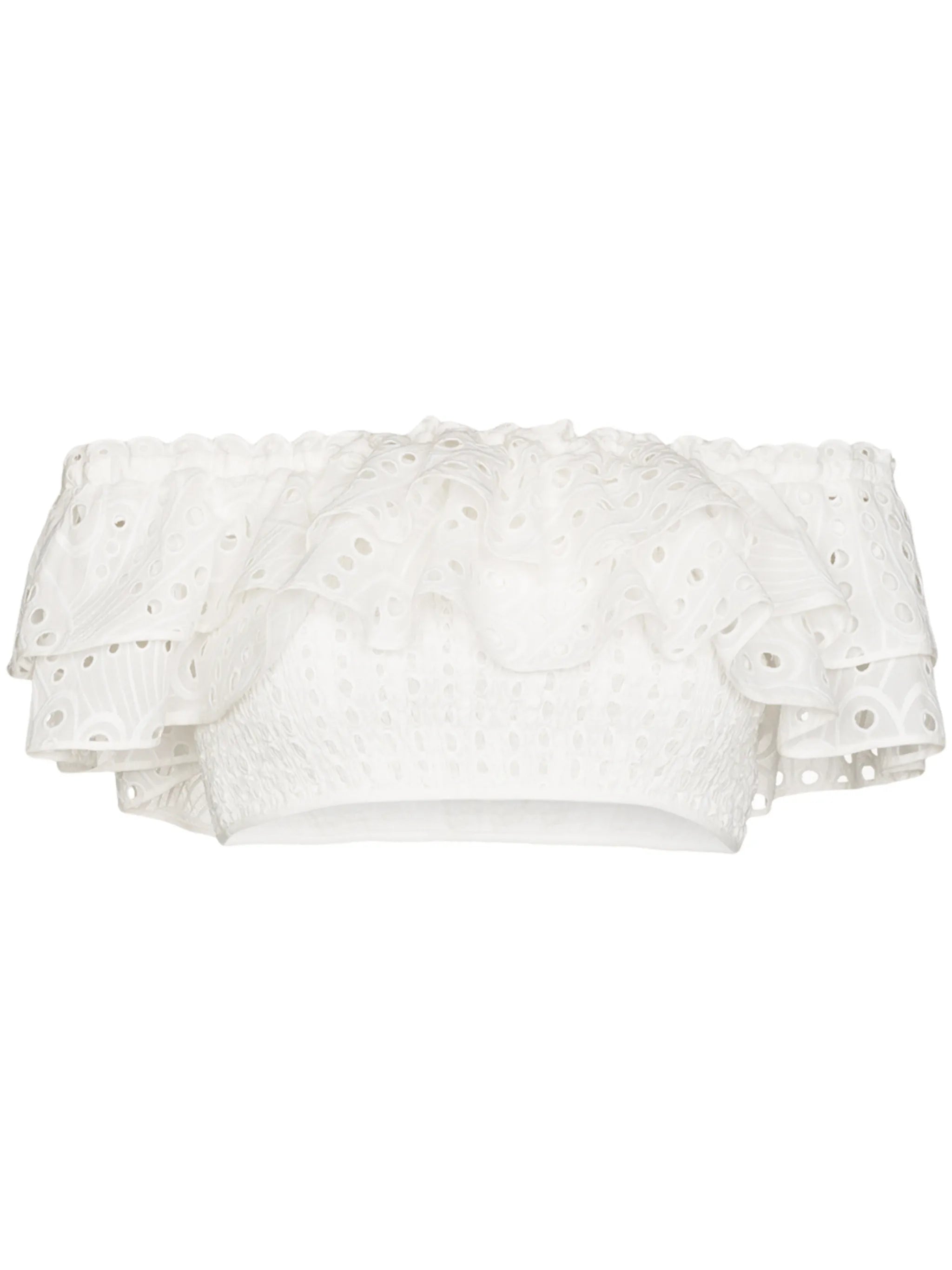 Clara off-shoulder cropped top