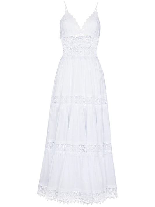 Cindy guipure-lace maxi dress