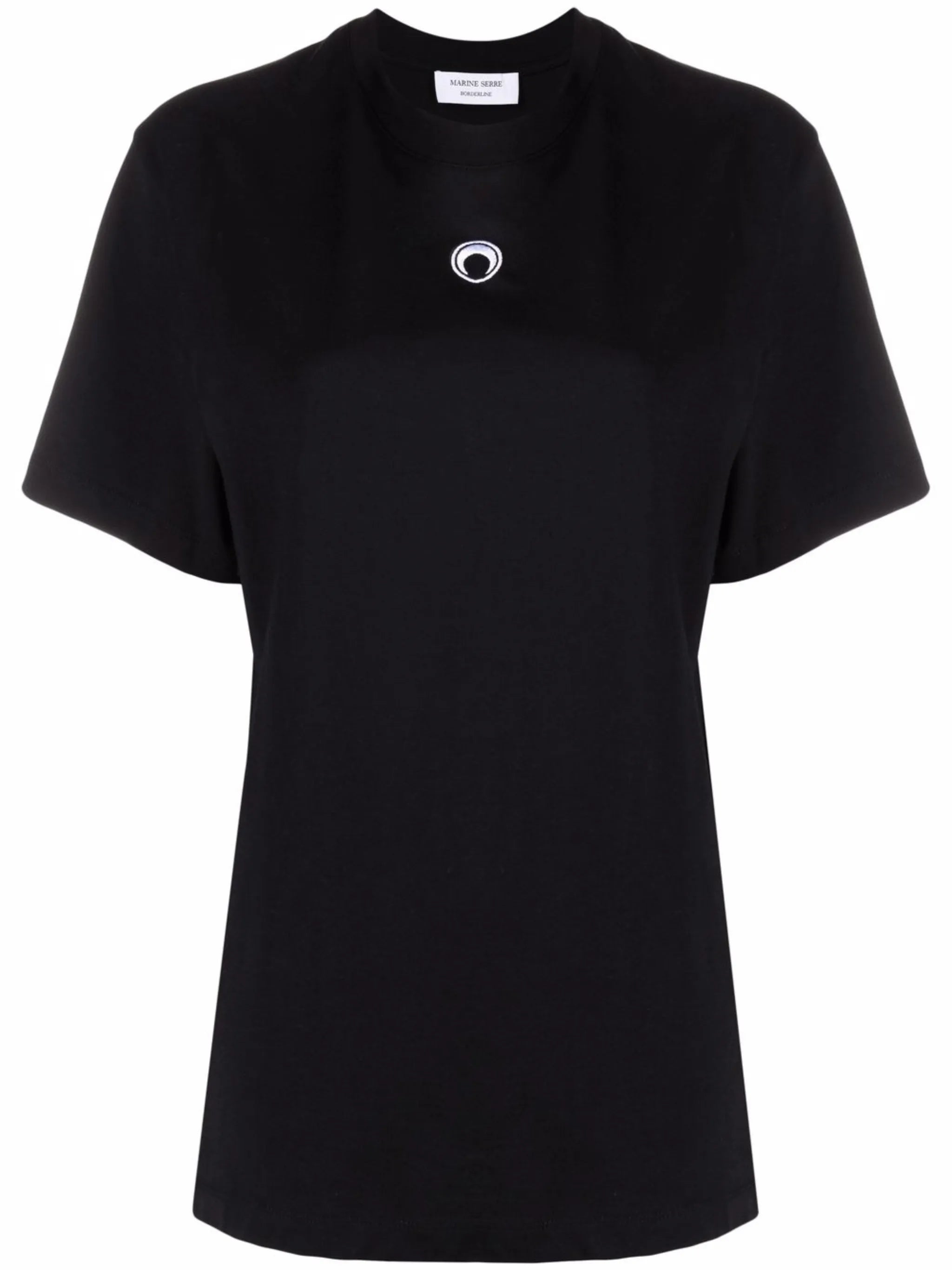 embroidered-motif short-sleeve T-shirt