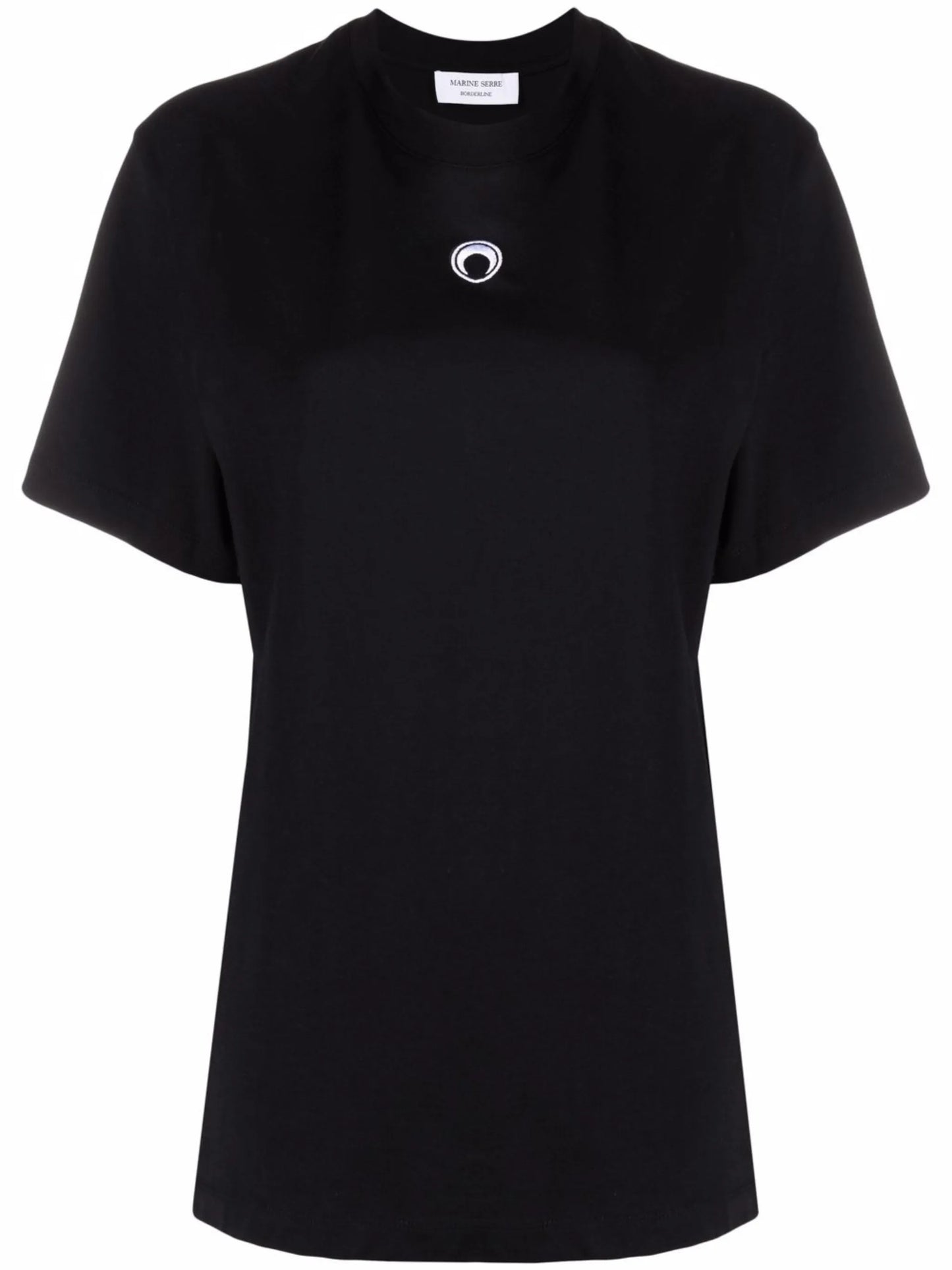 embroidered-motif short-sleeve T-shirt