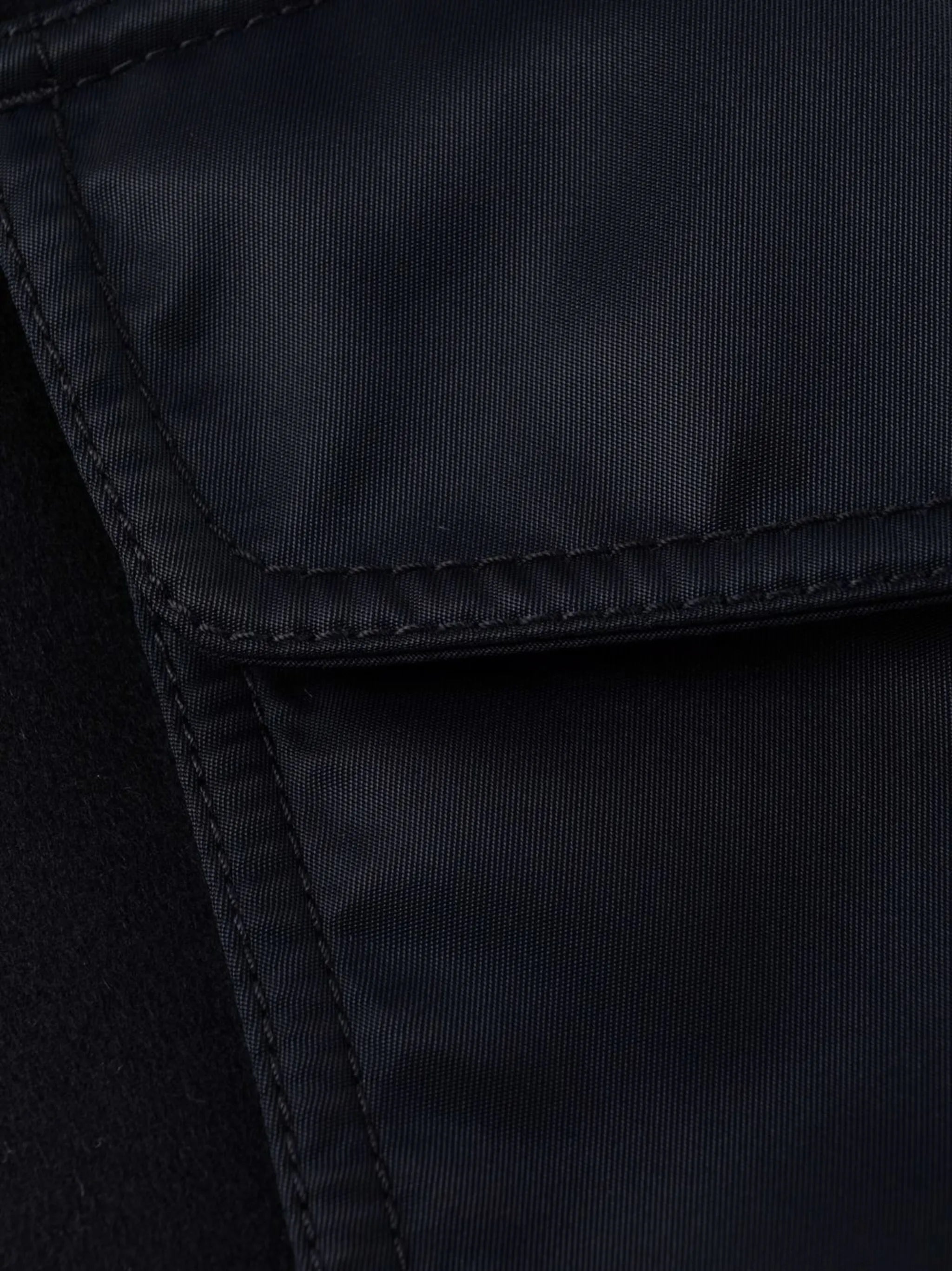double-breasted coat