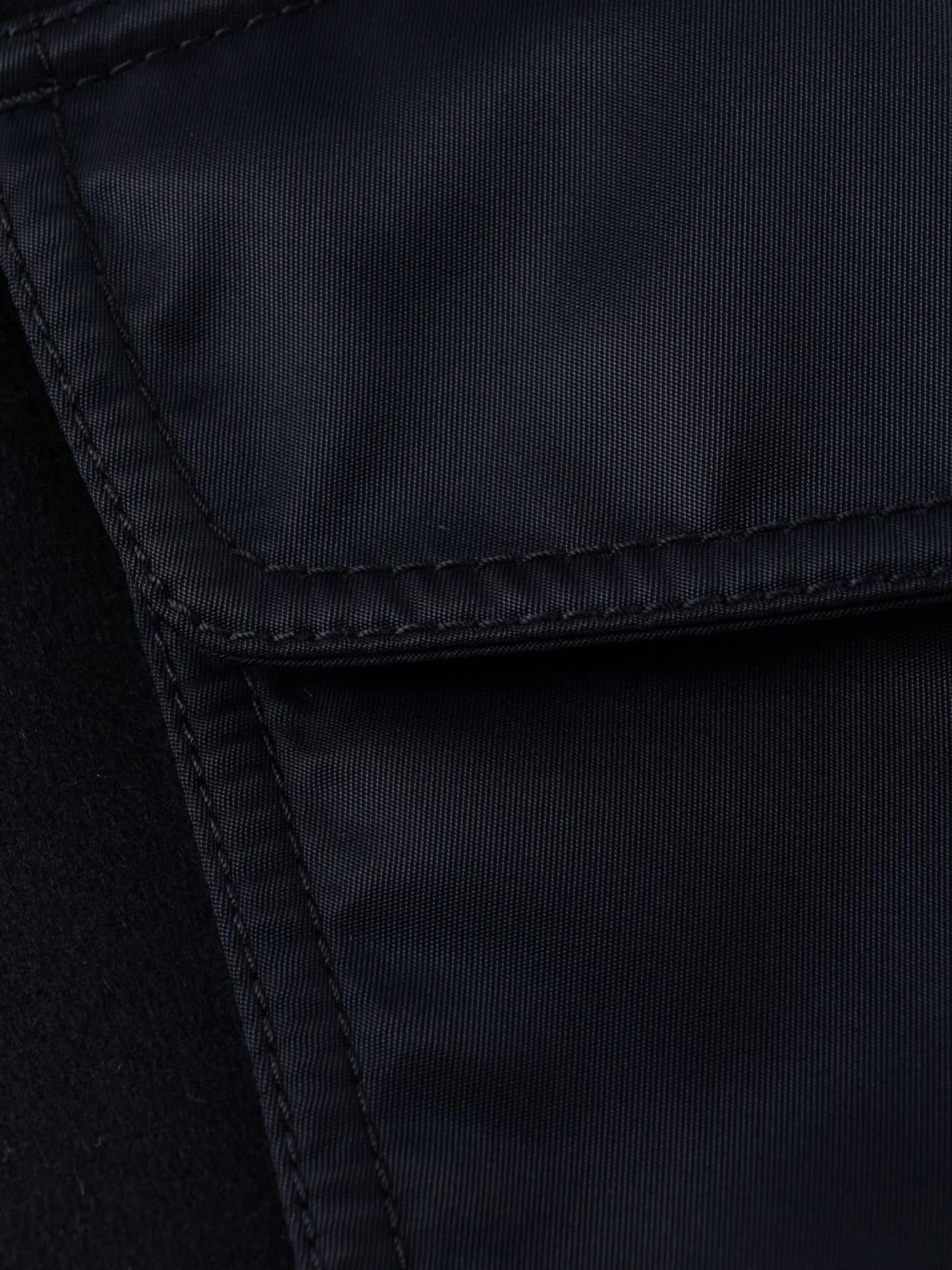 double-breasted coat