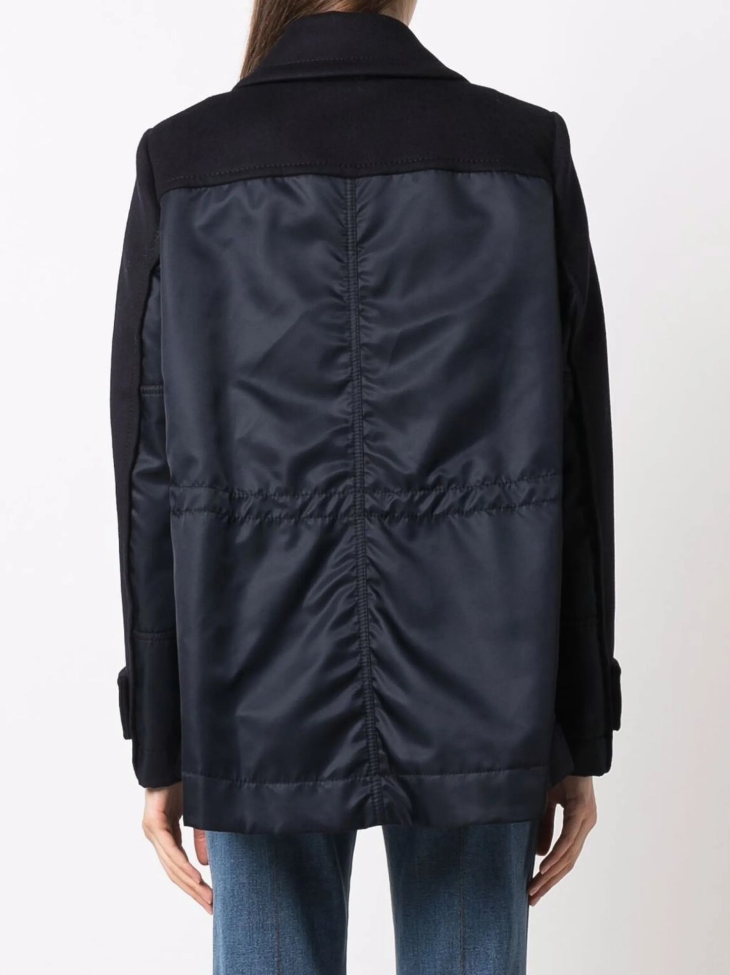 double-breasted coat