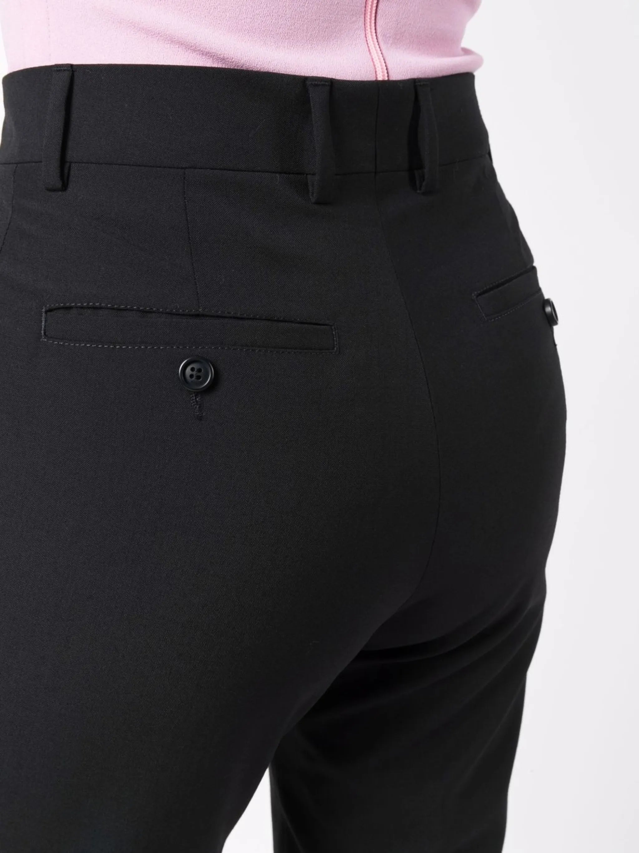 tapered tailored trousers