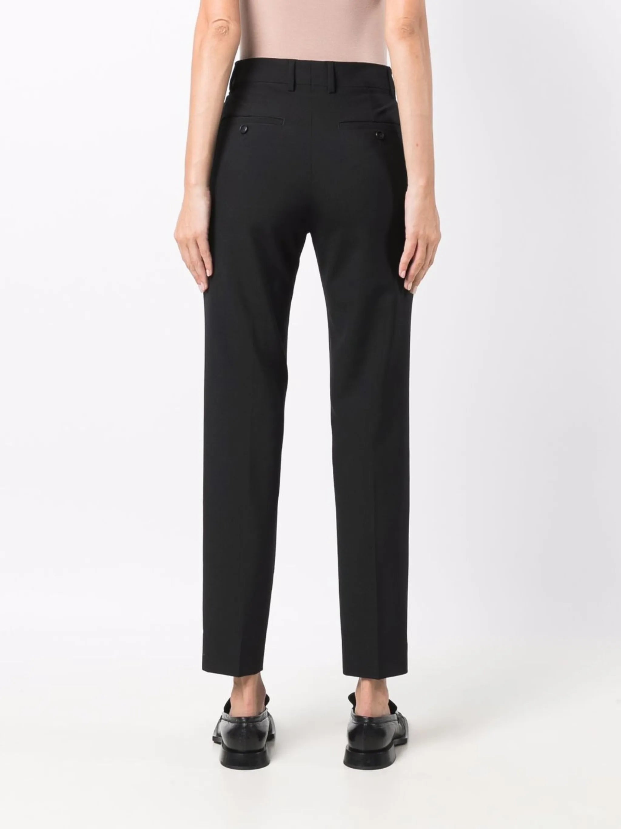tapered tailored trousers