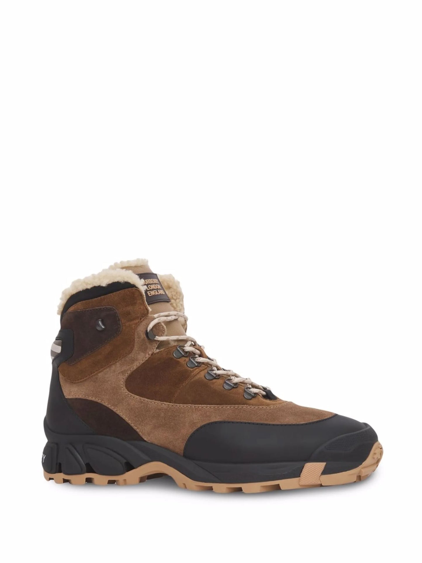 Tor shearling-lined suede boots