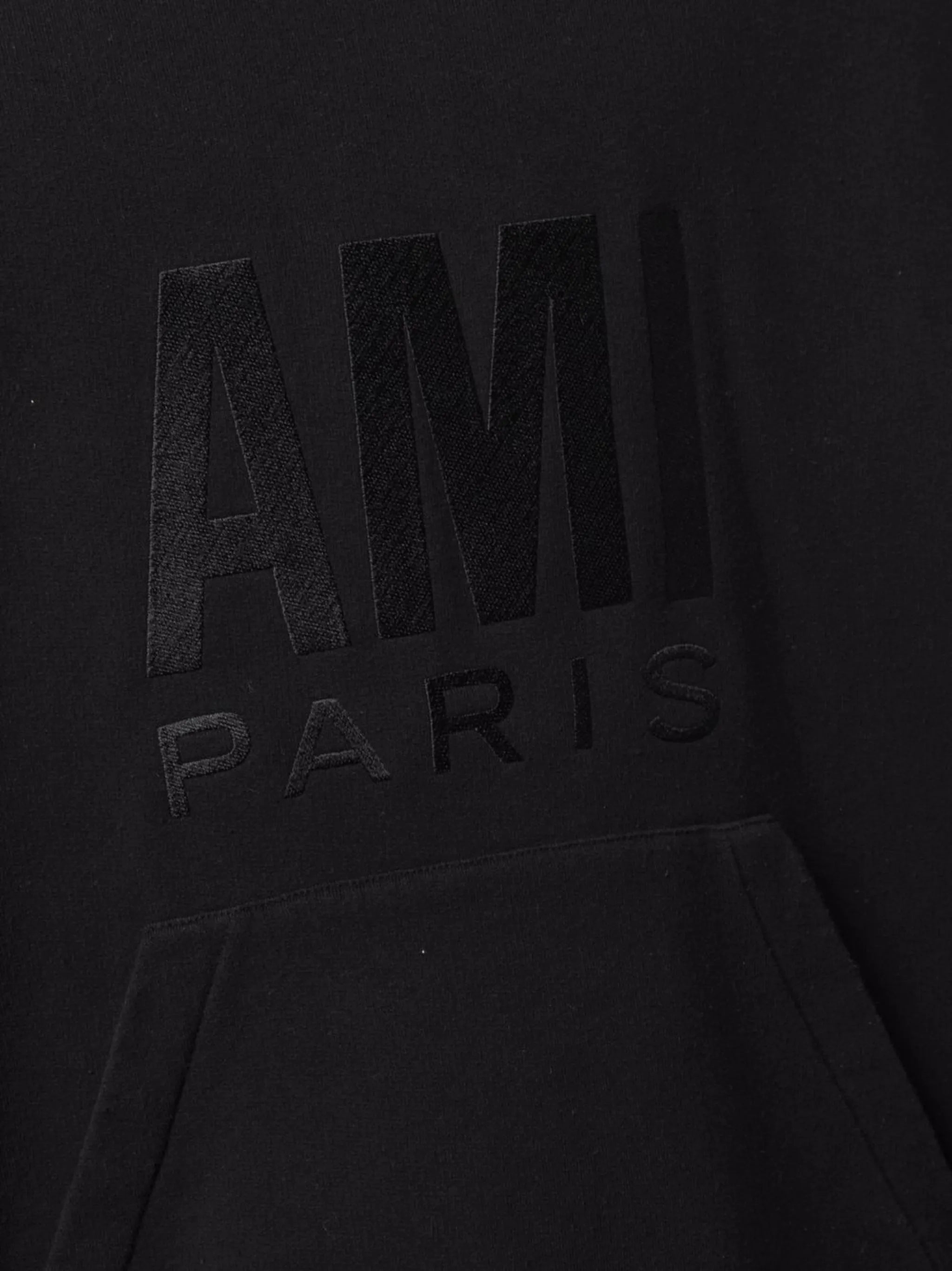 logo-print cotton hoodie