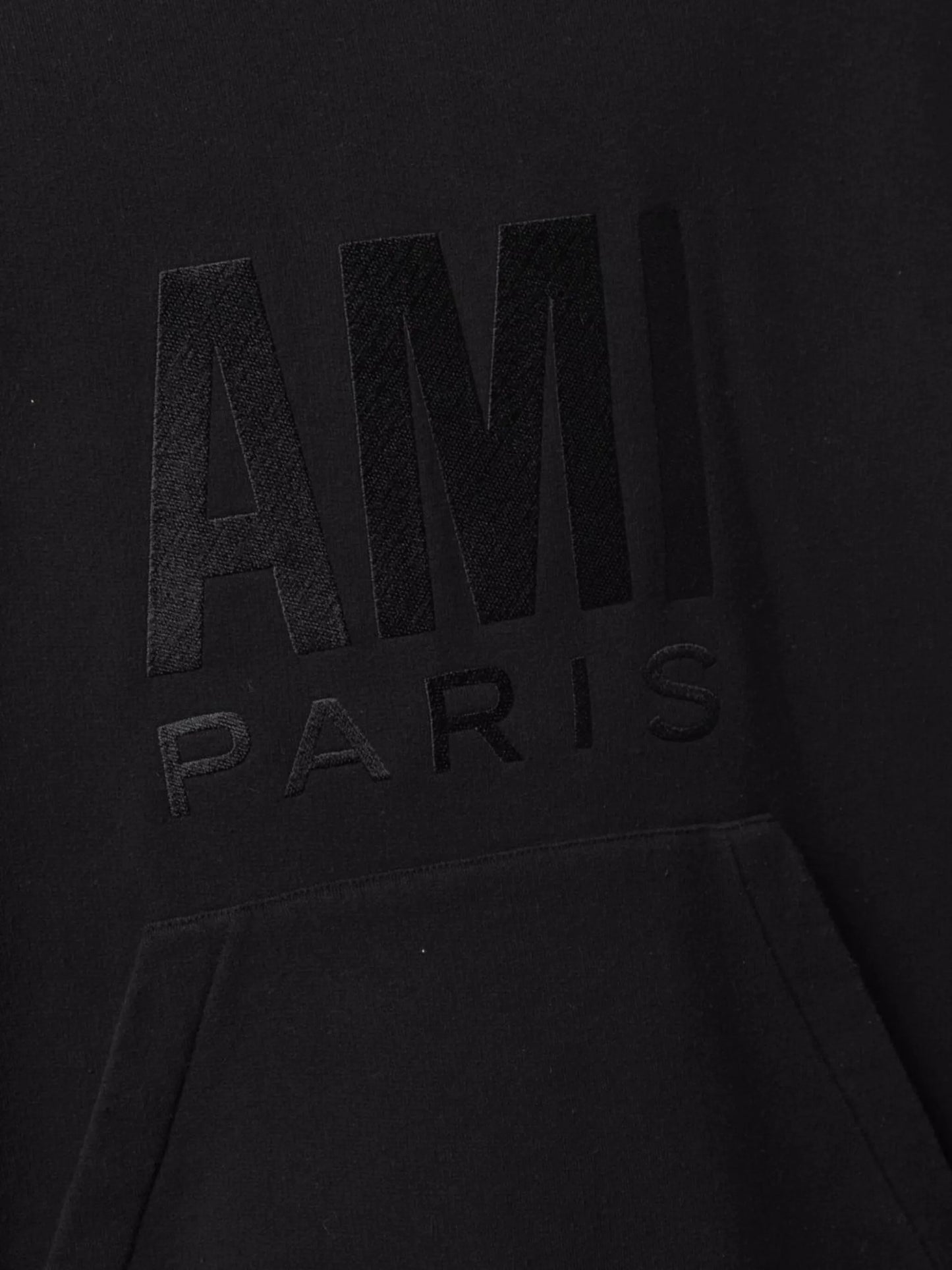 logo-print cotton hoodie