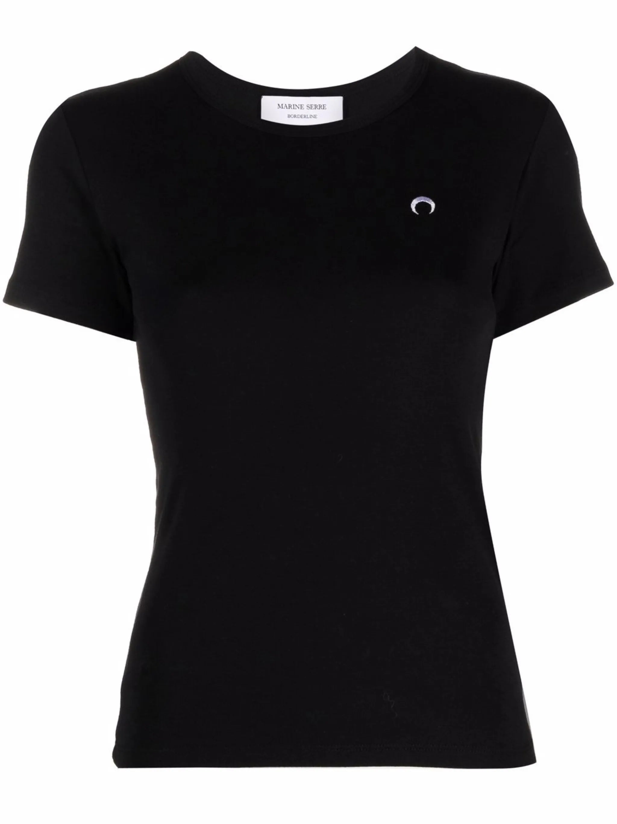 embroidered-logo organic-cotton T-shirt