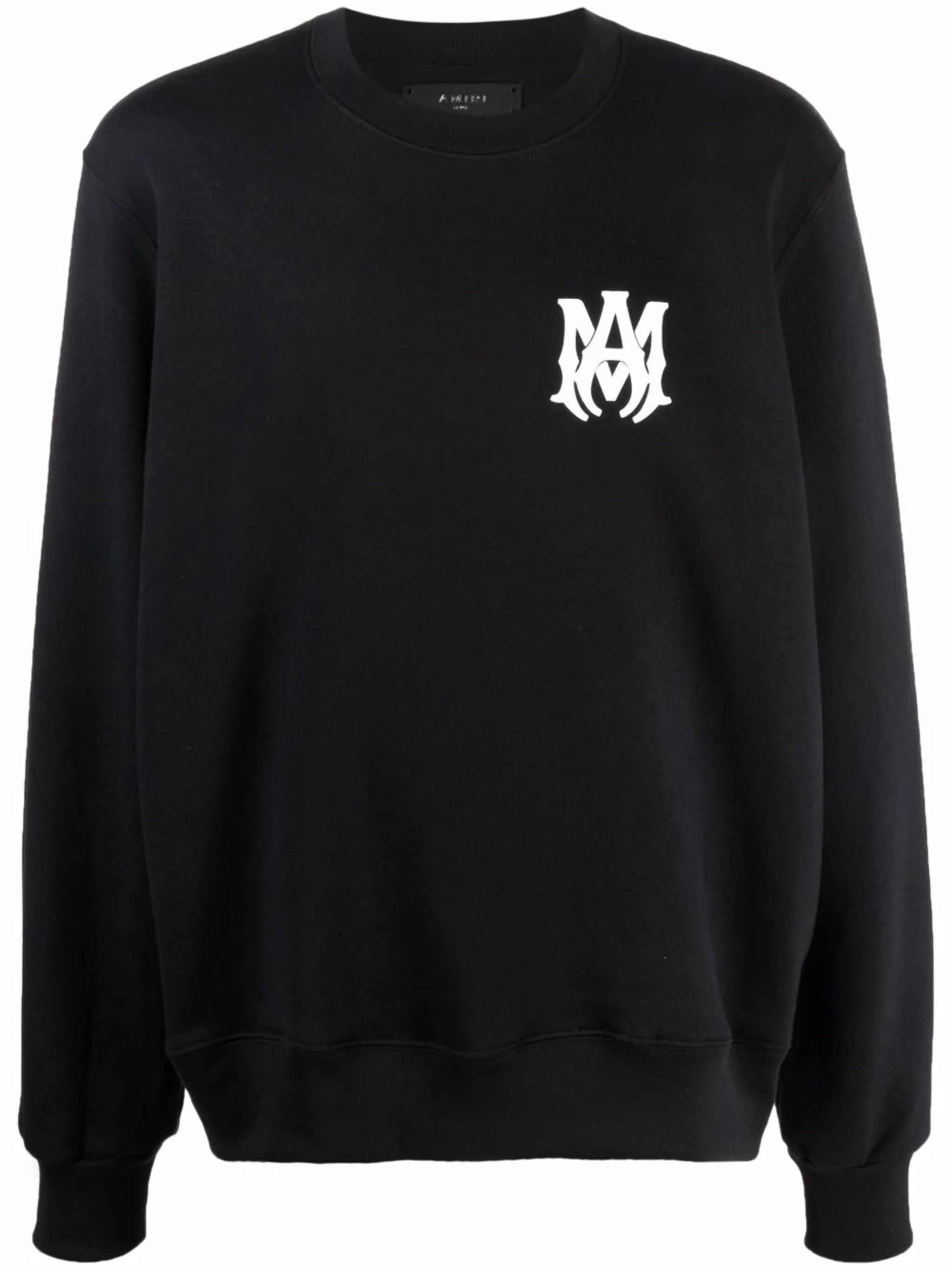 logo-print long-sleeve cotton sweatshirt