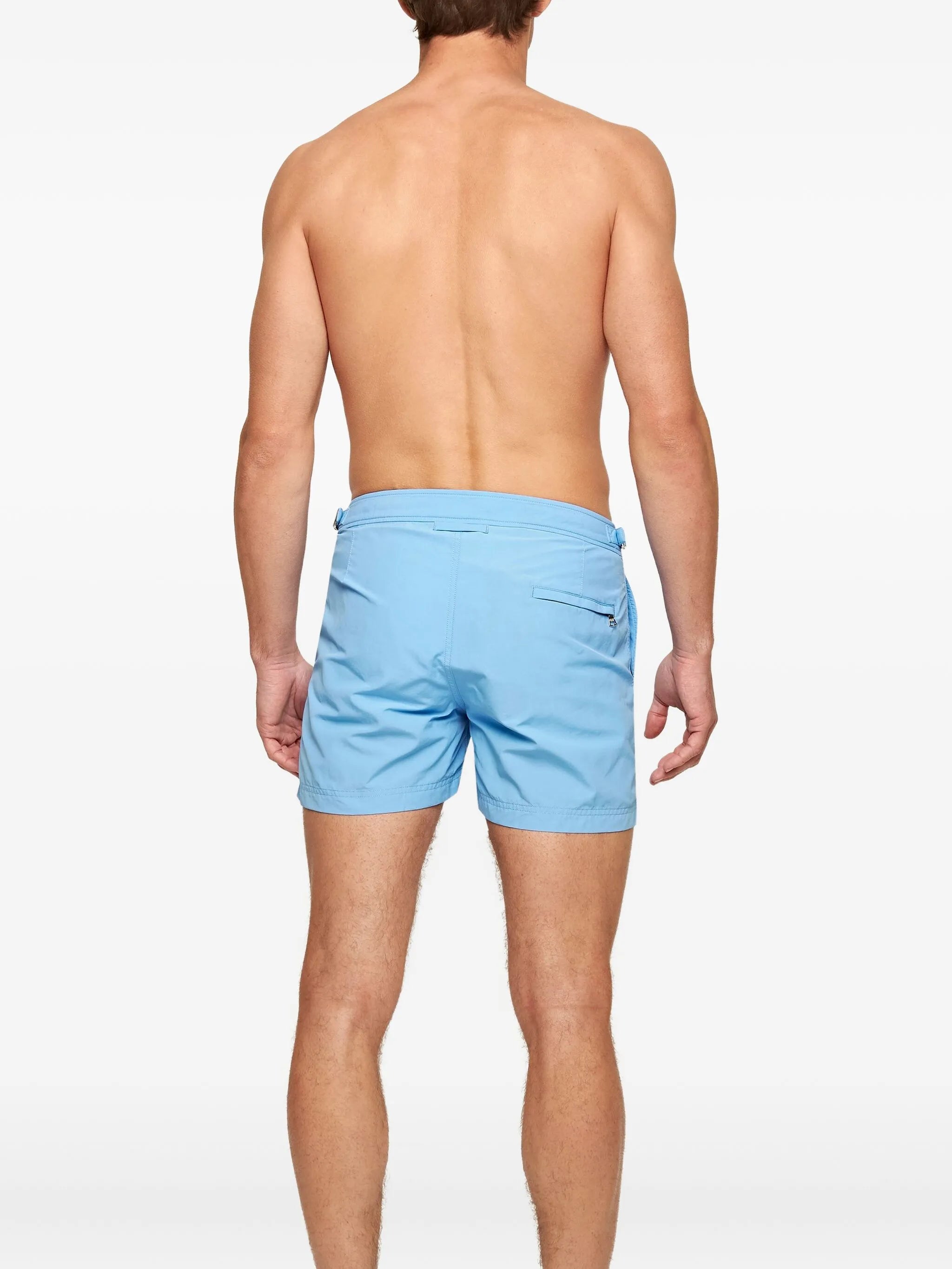 Riviera buckle-detail swim shorts