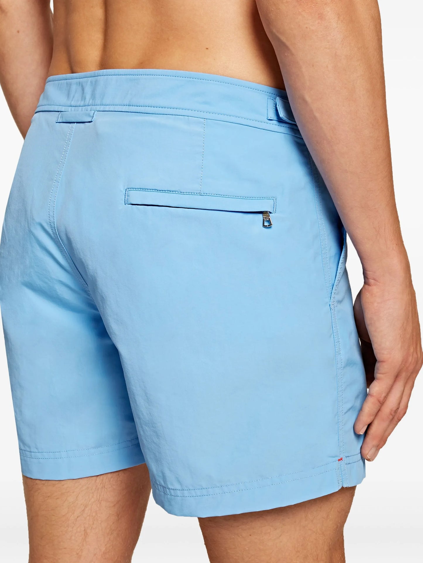 Riviera buckle-detail swim shorts
