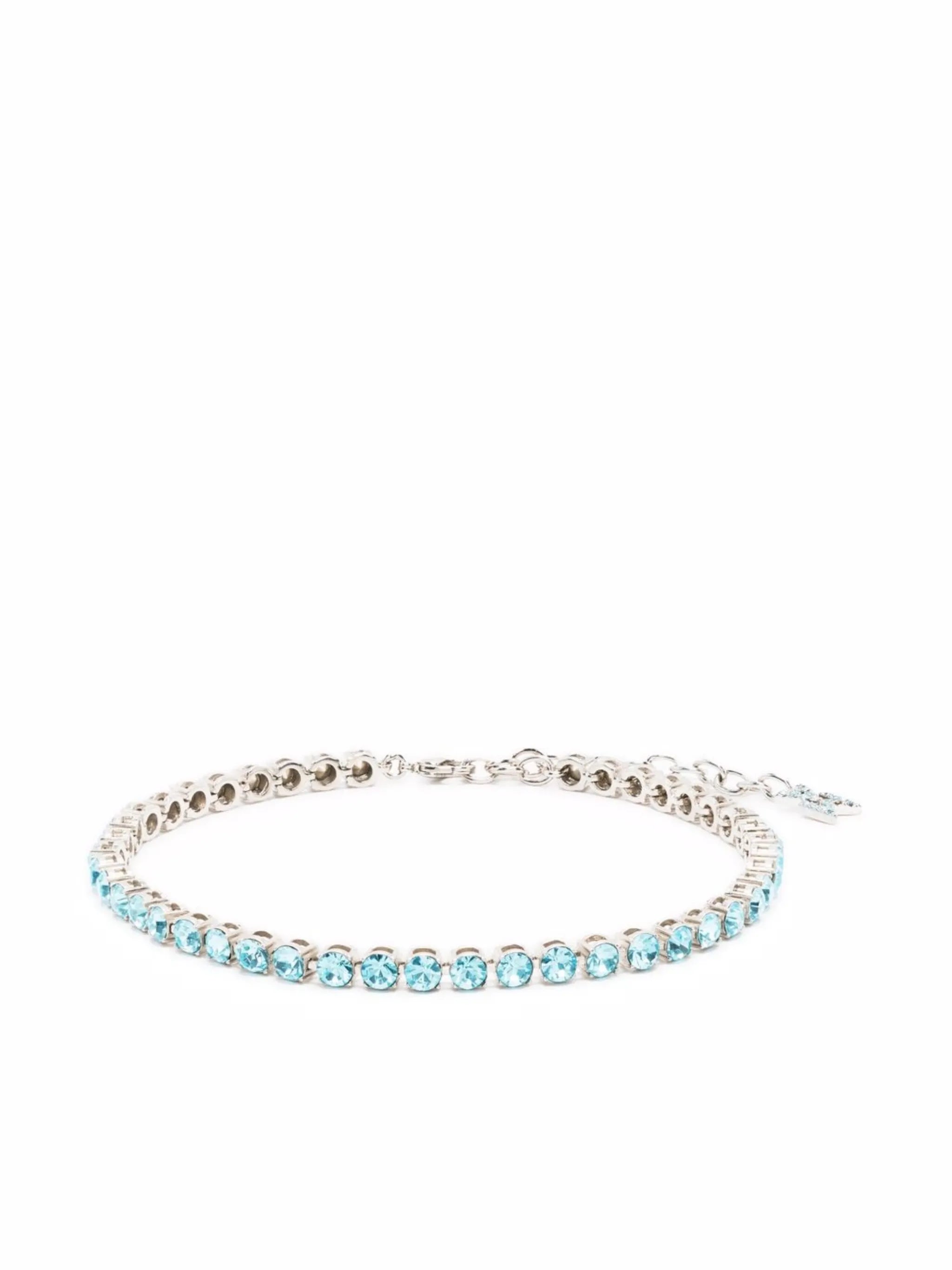 crystal-embellished Tennis anklet