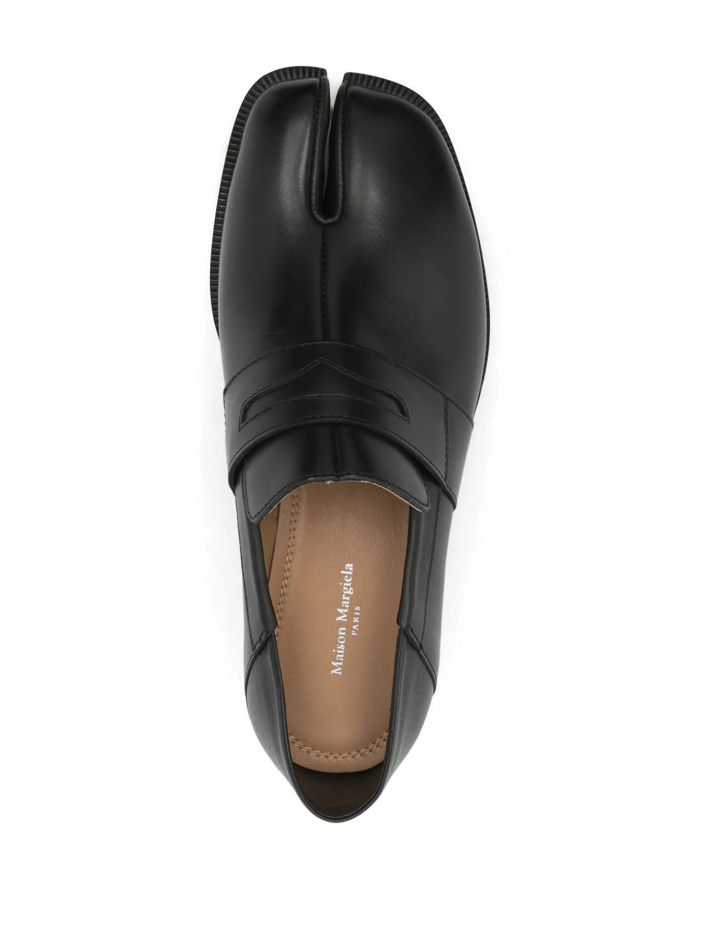 Tabi leather loafers