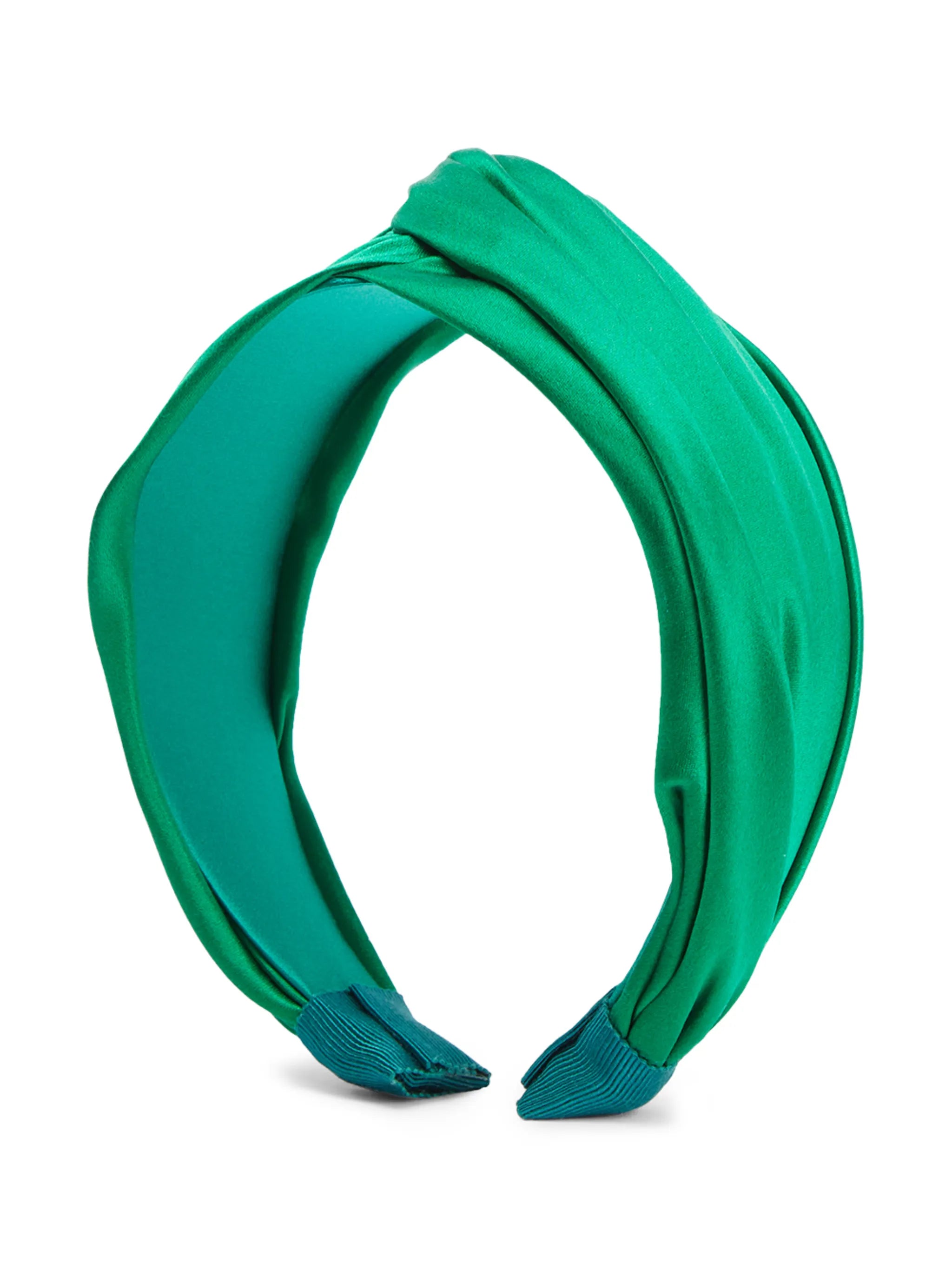 Twist satin headband