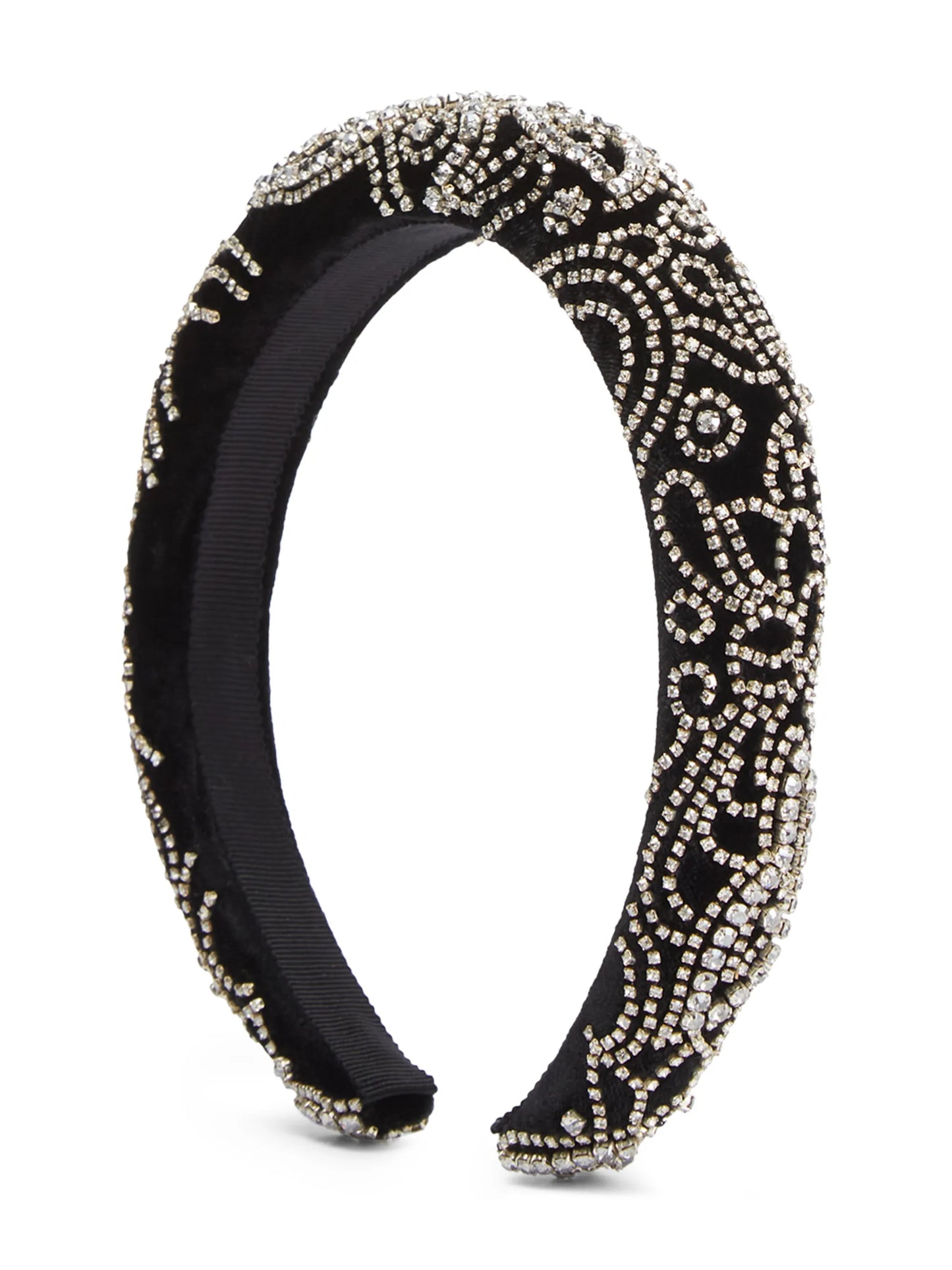 Indira crystal-embellished headband