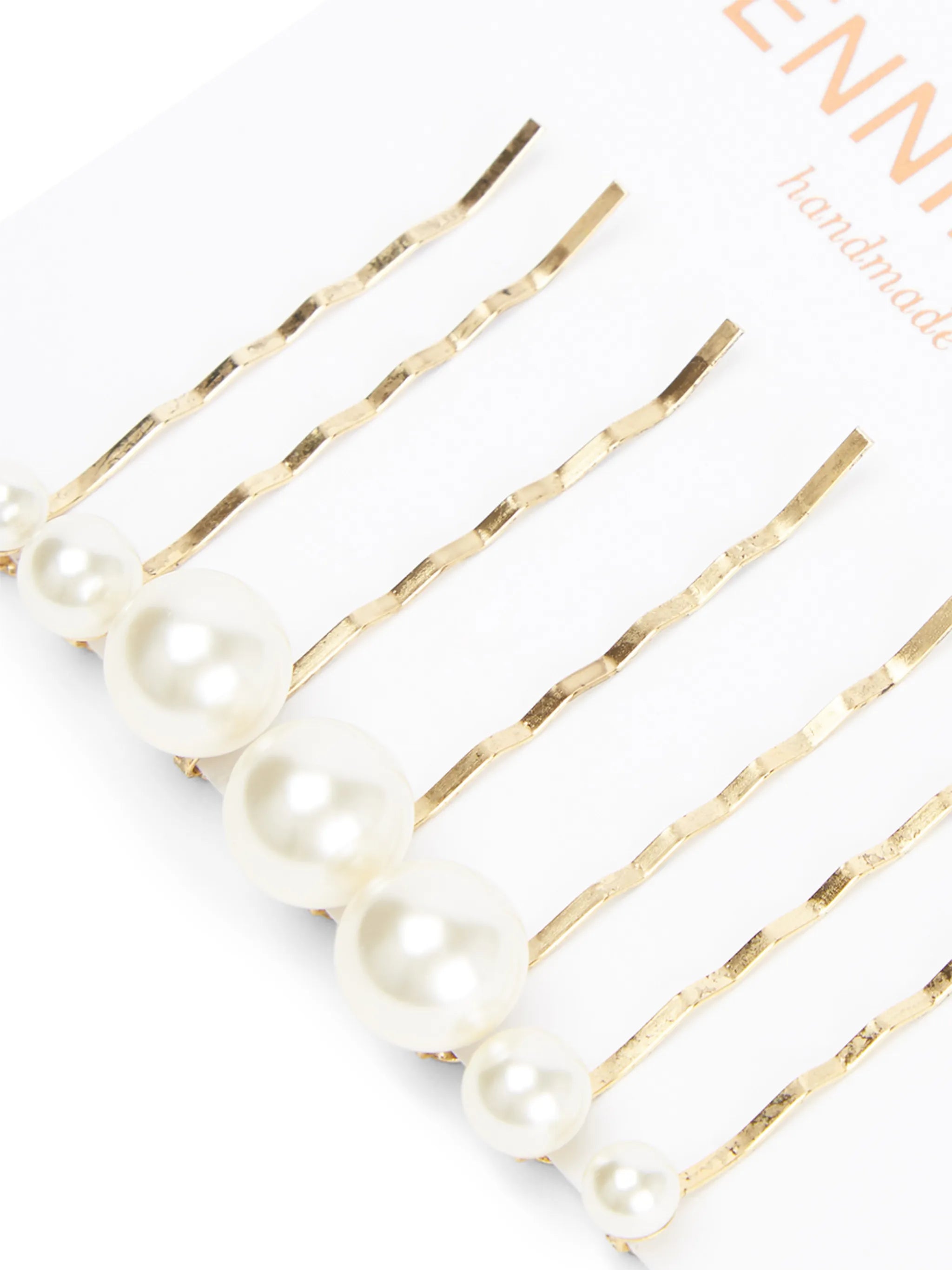set of 7 Perla hairclips