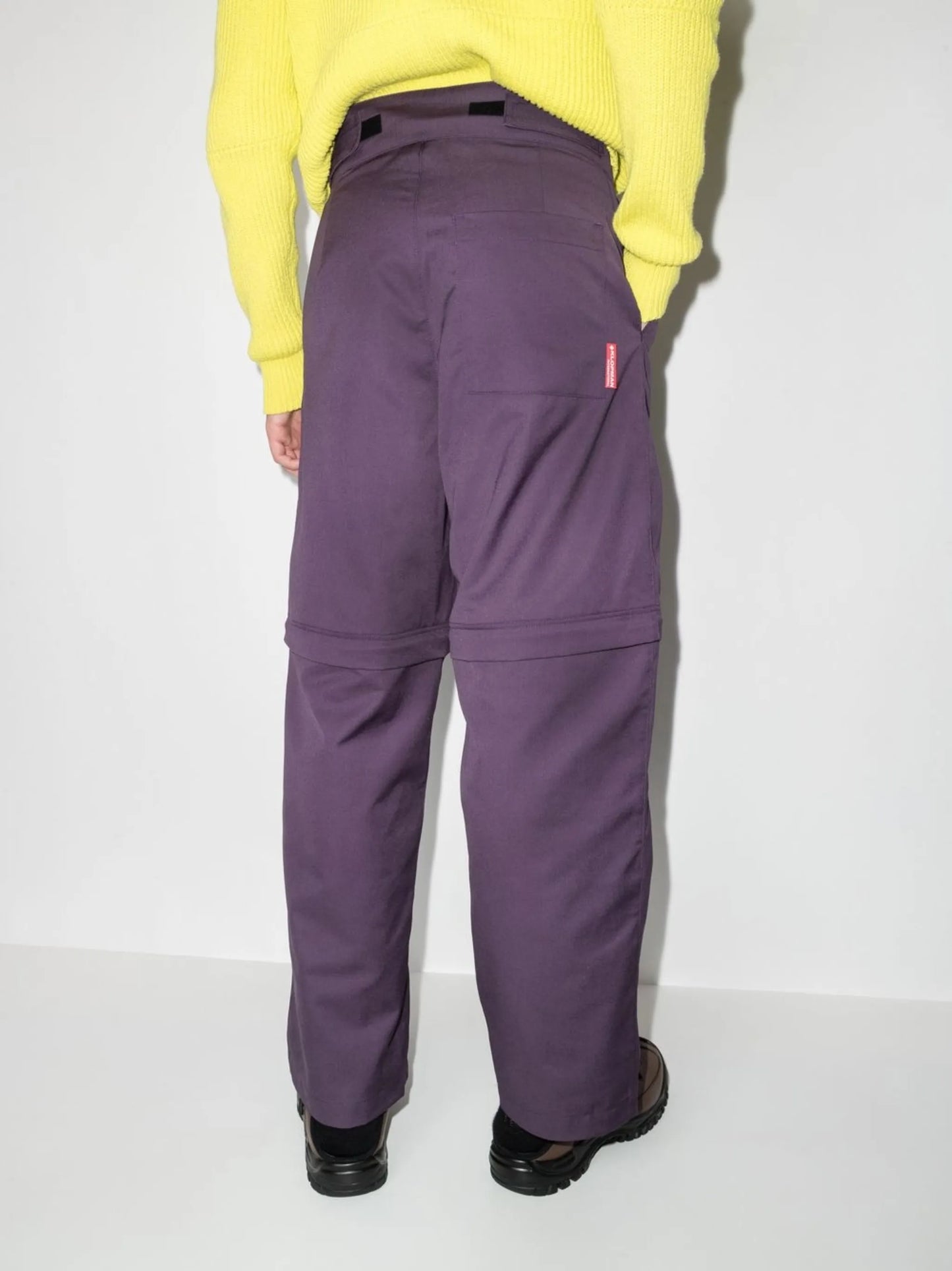 detachable loose-fit trousers