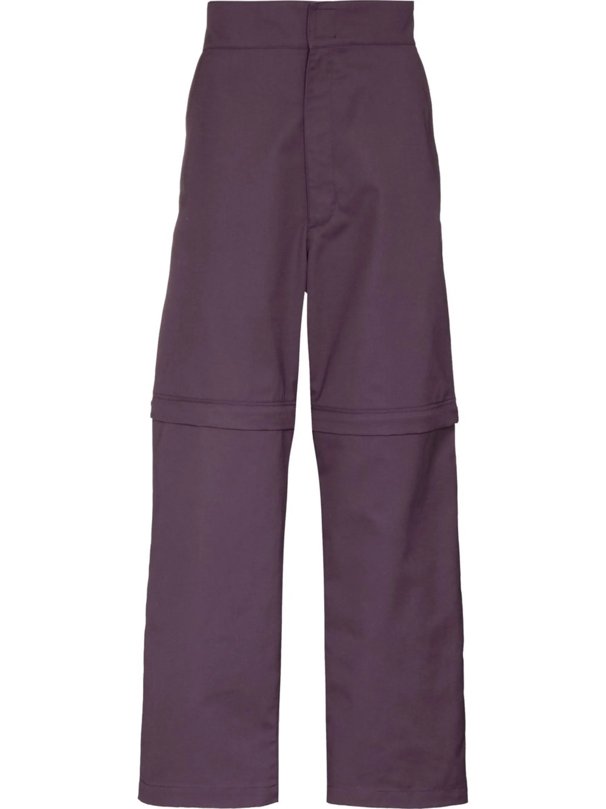 detachable loose-fit trousers