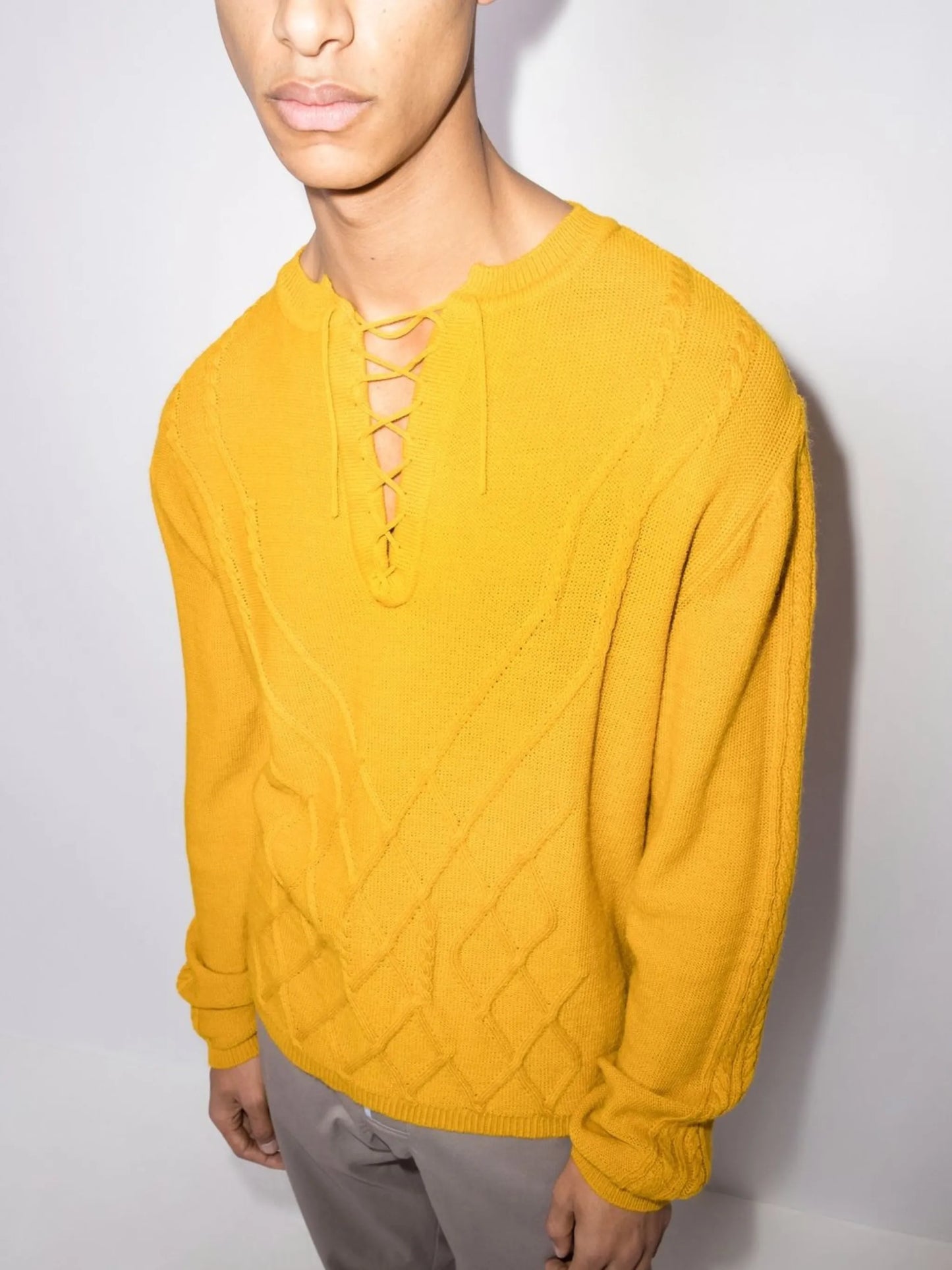 Itten cable knit jumper