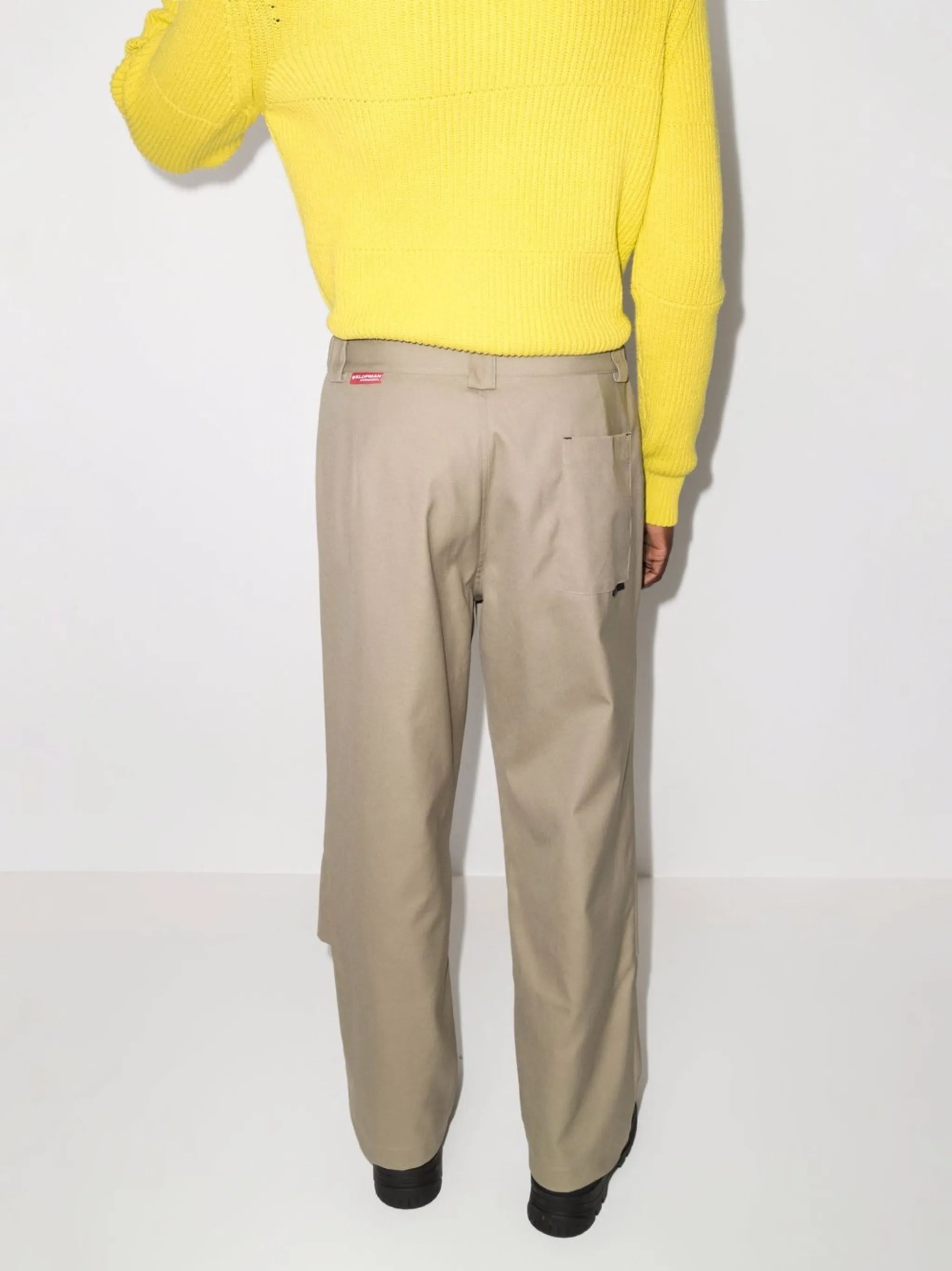Replicated Klopmand straight-leg trousers