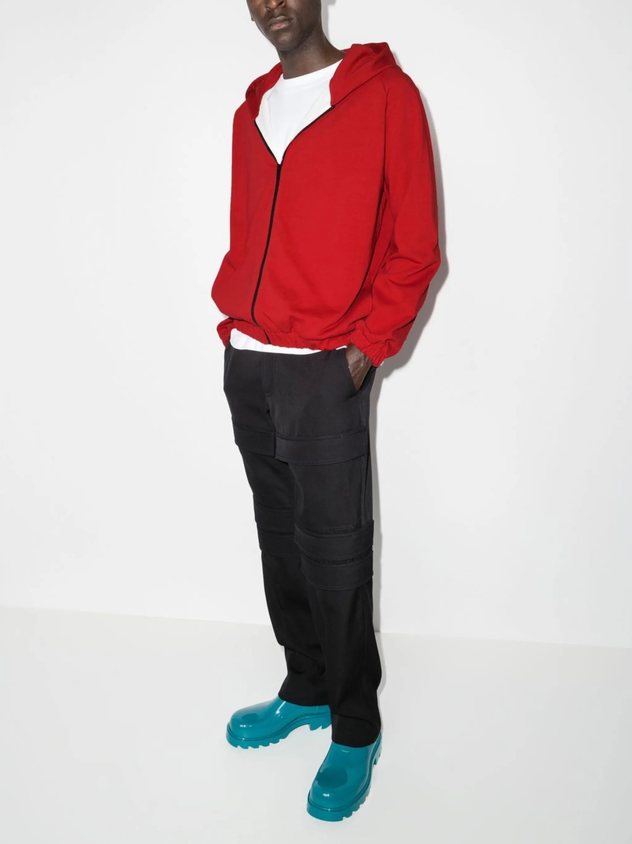 Compass zip-up hoodie