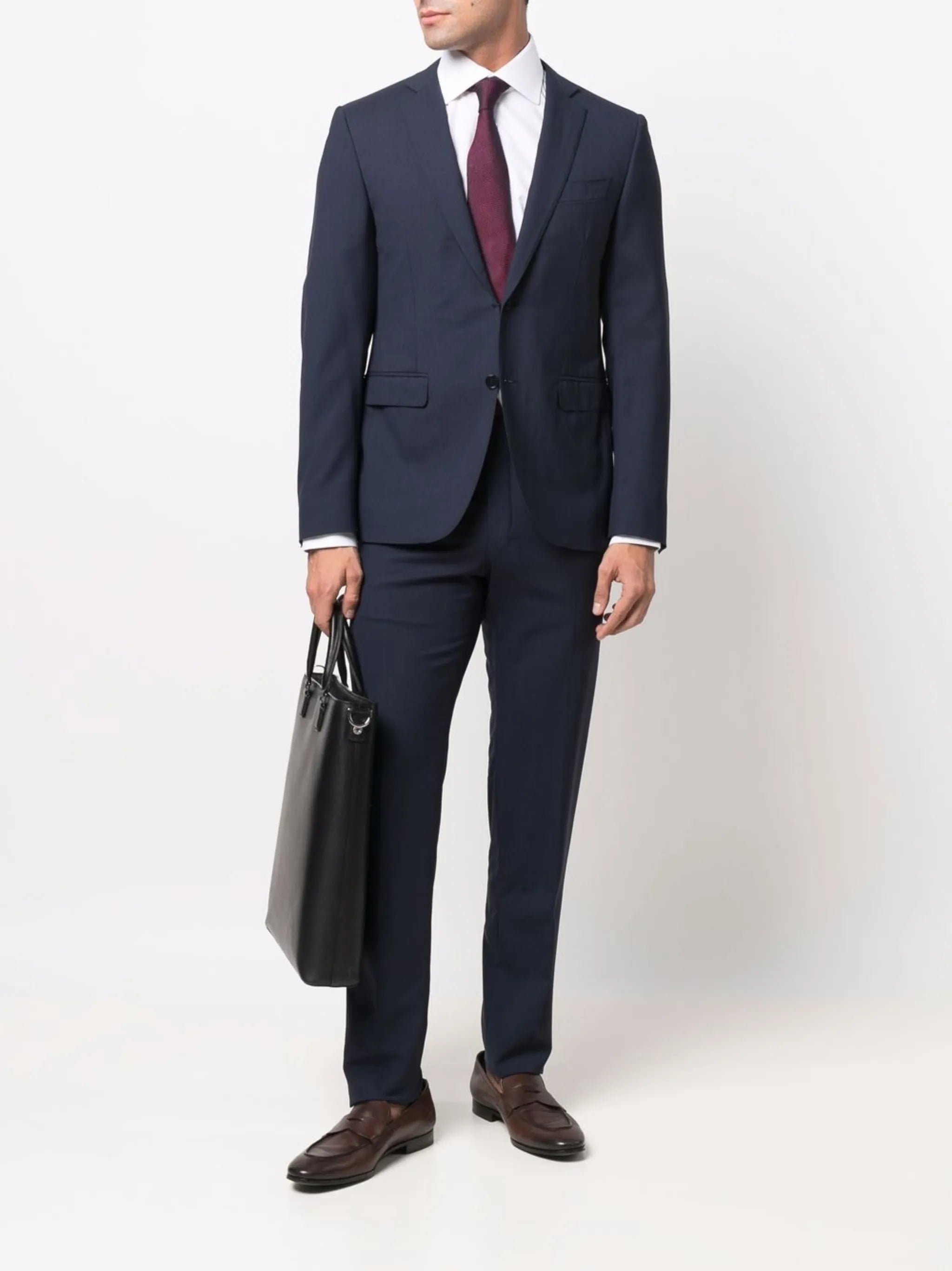 button-down fitted shirt