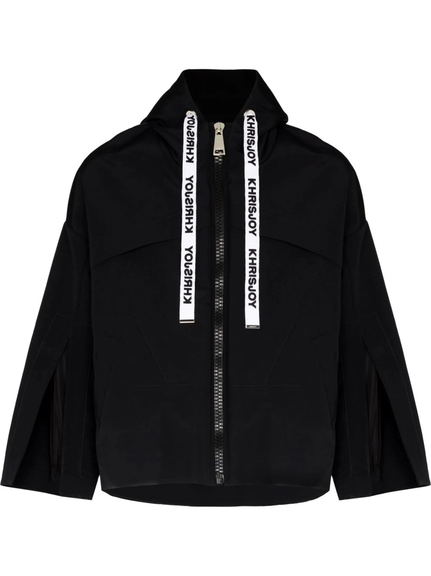 hooded shell jacket