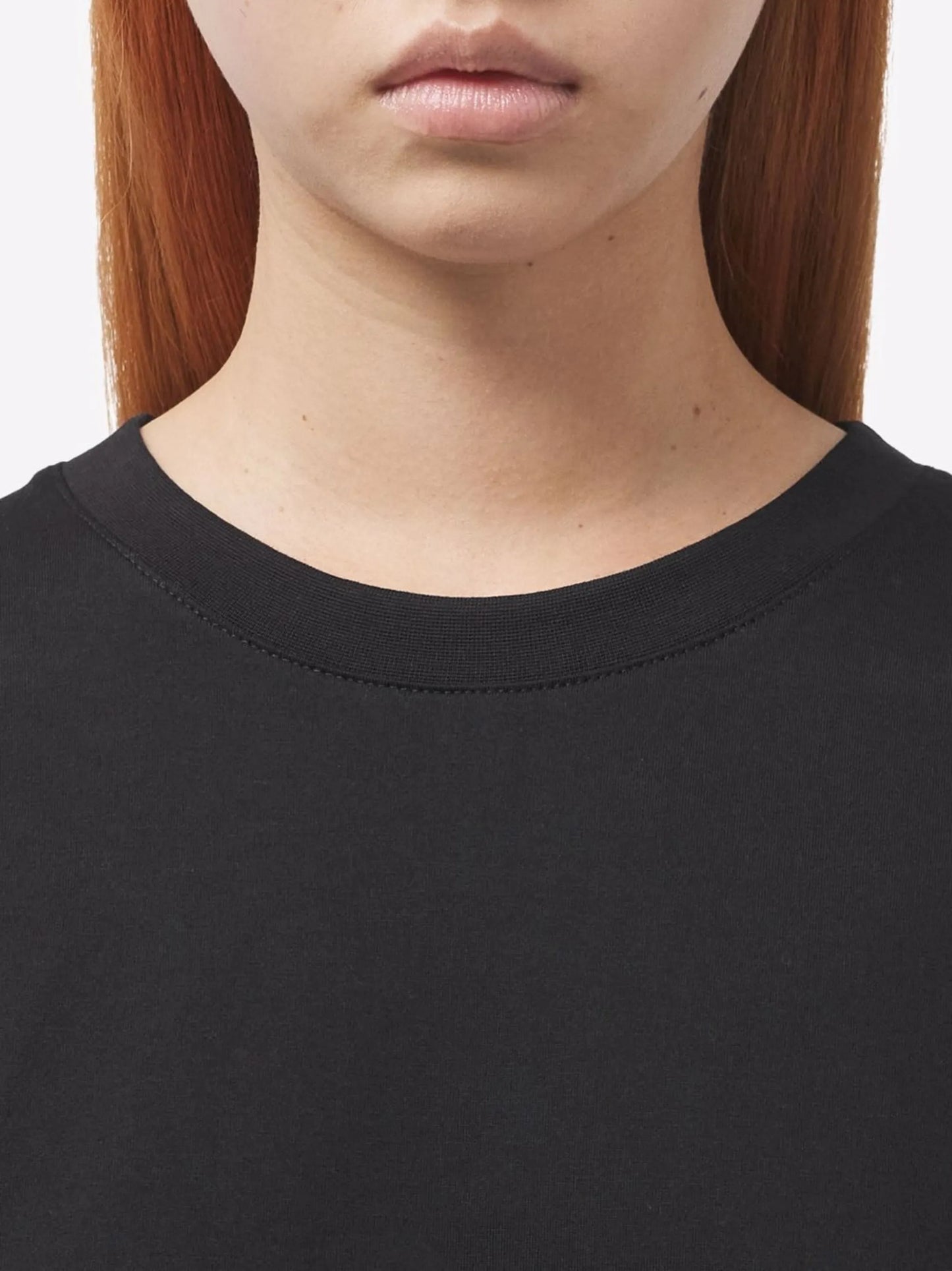 check-panel T-shirt
