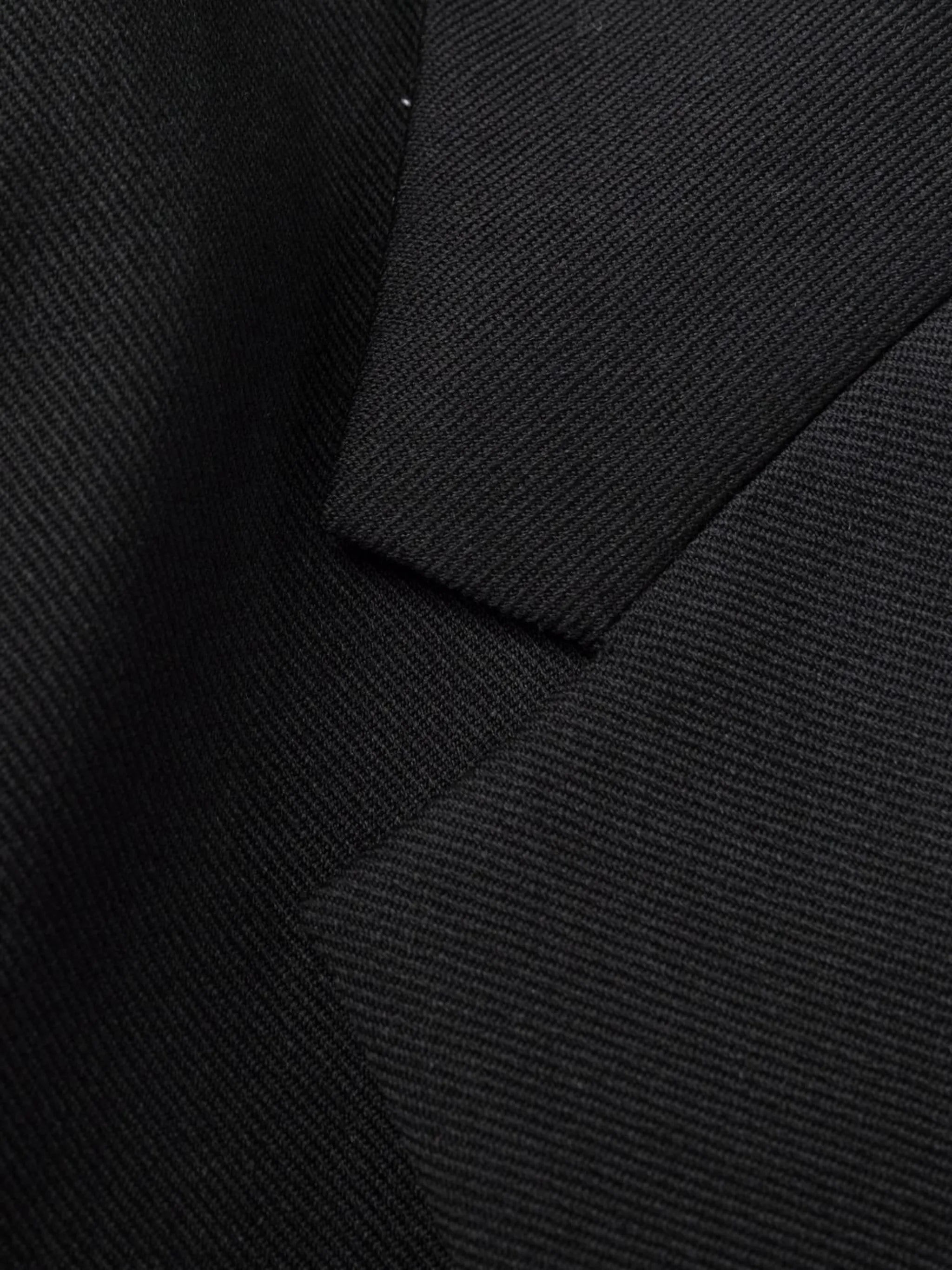 single-breasted overcoat