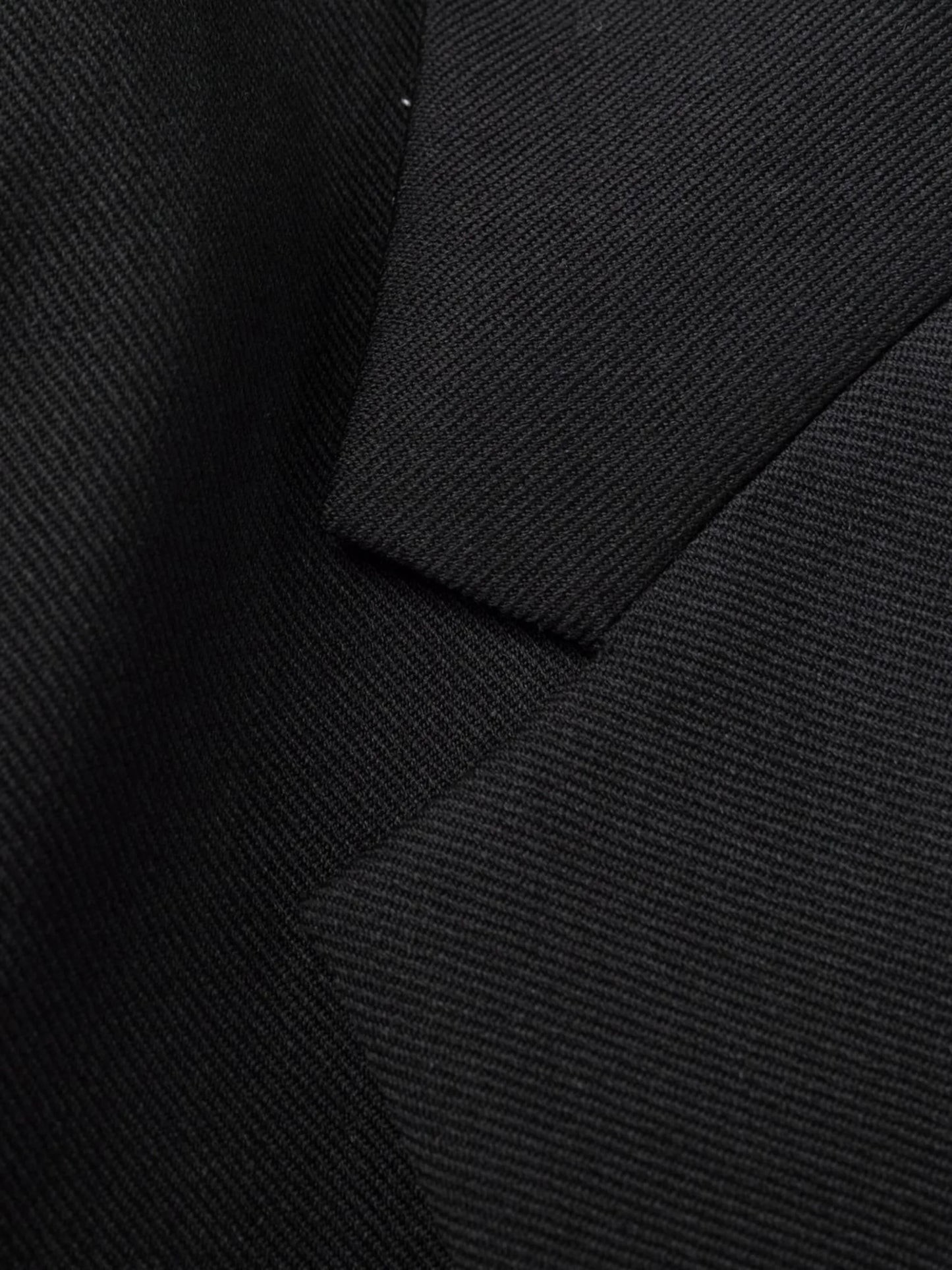 single-breasted overcoat