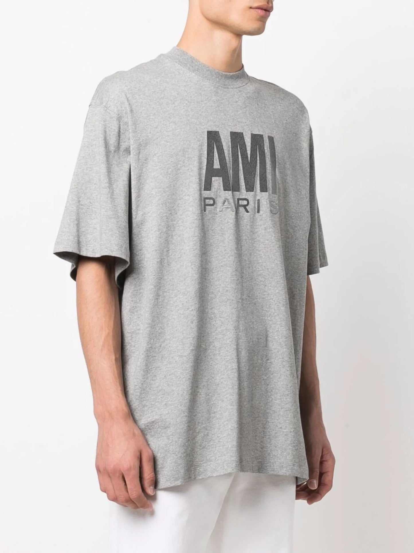 embroidered-logo organic cotton T-shirt