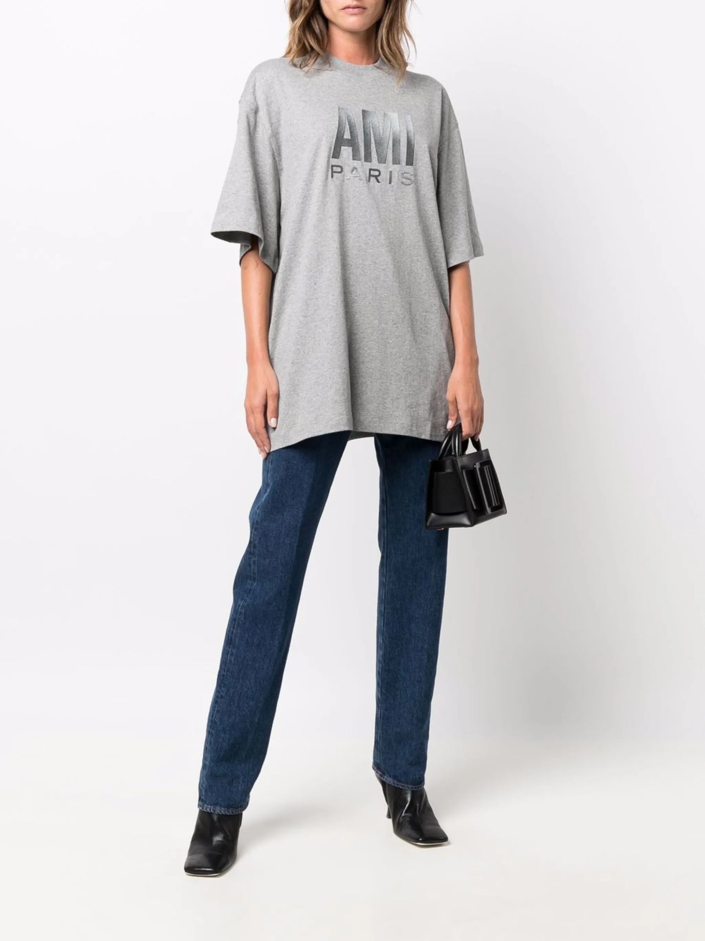 embroidered-logo organic cotton T-shirt