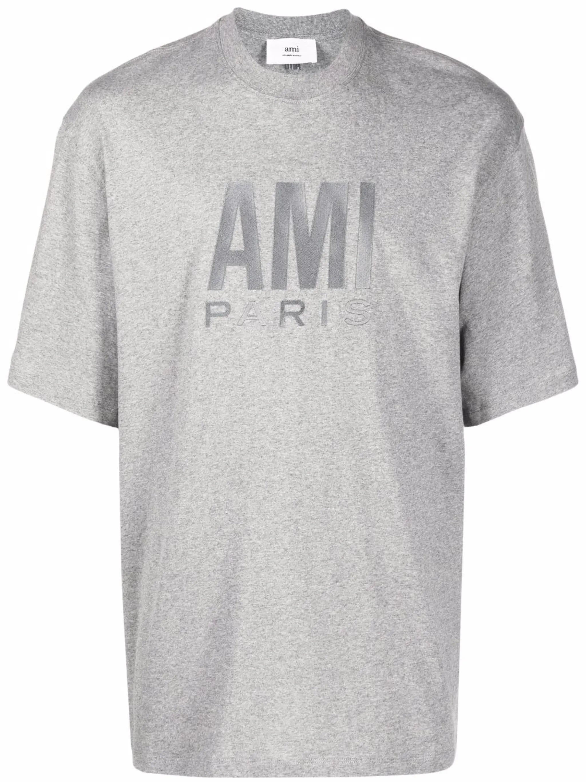 embroidered-logo organic cotton T-shirt