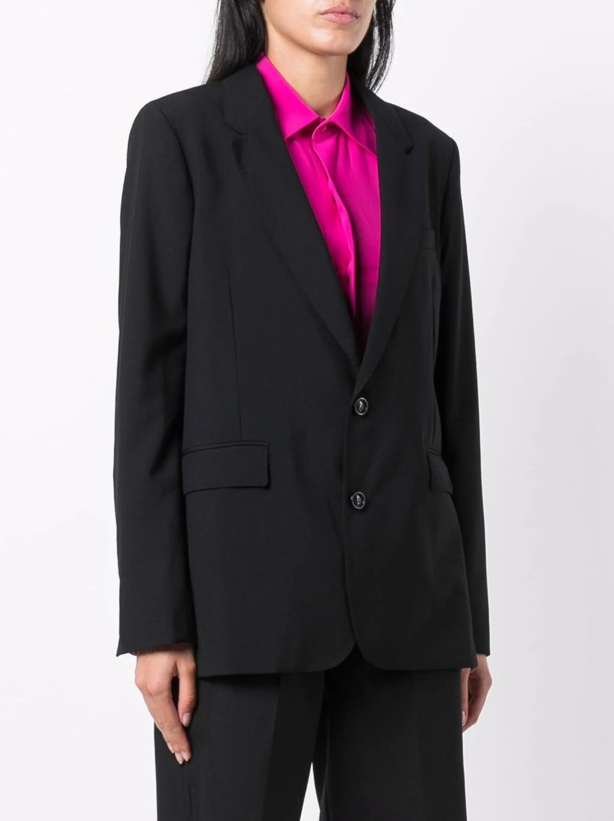 single-breasted tailored blazer