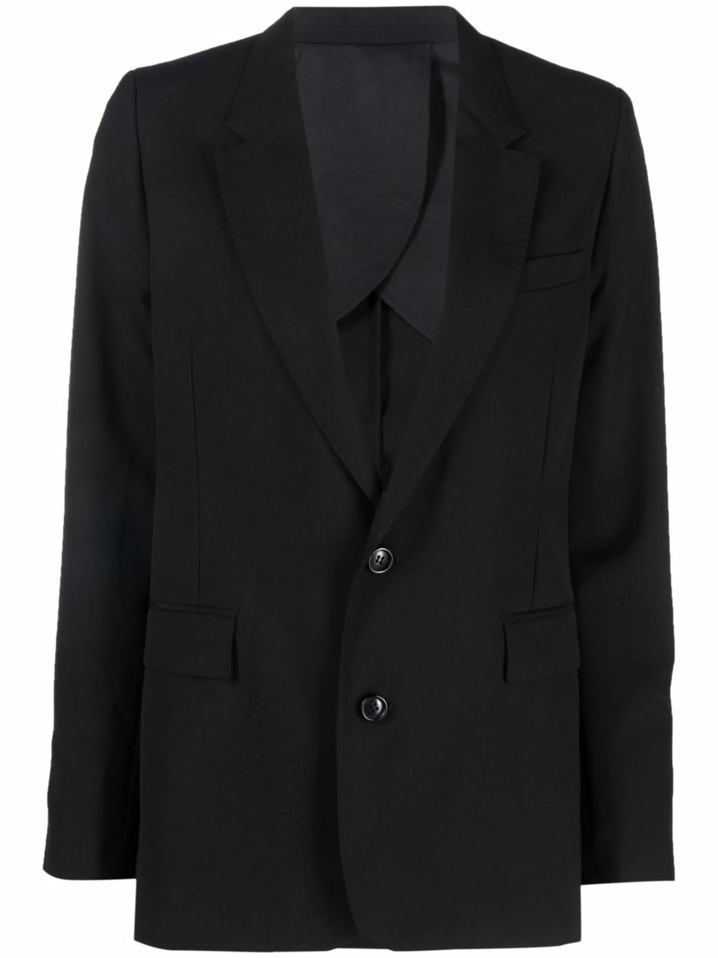 single-breasted tailored blazer