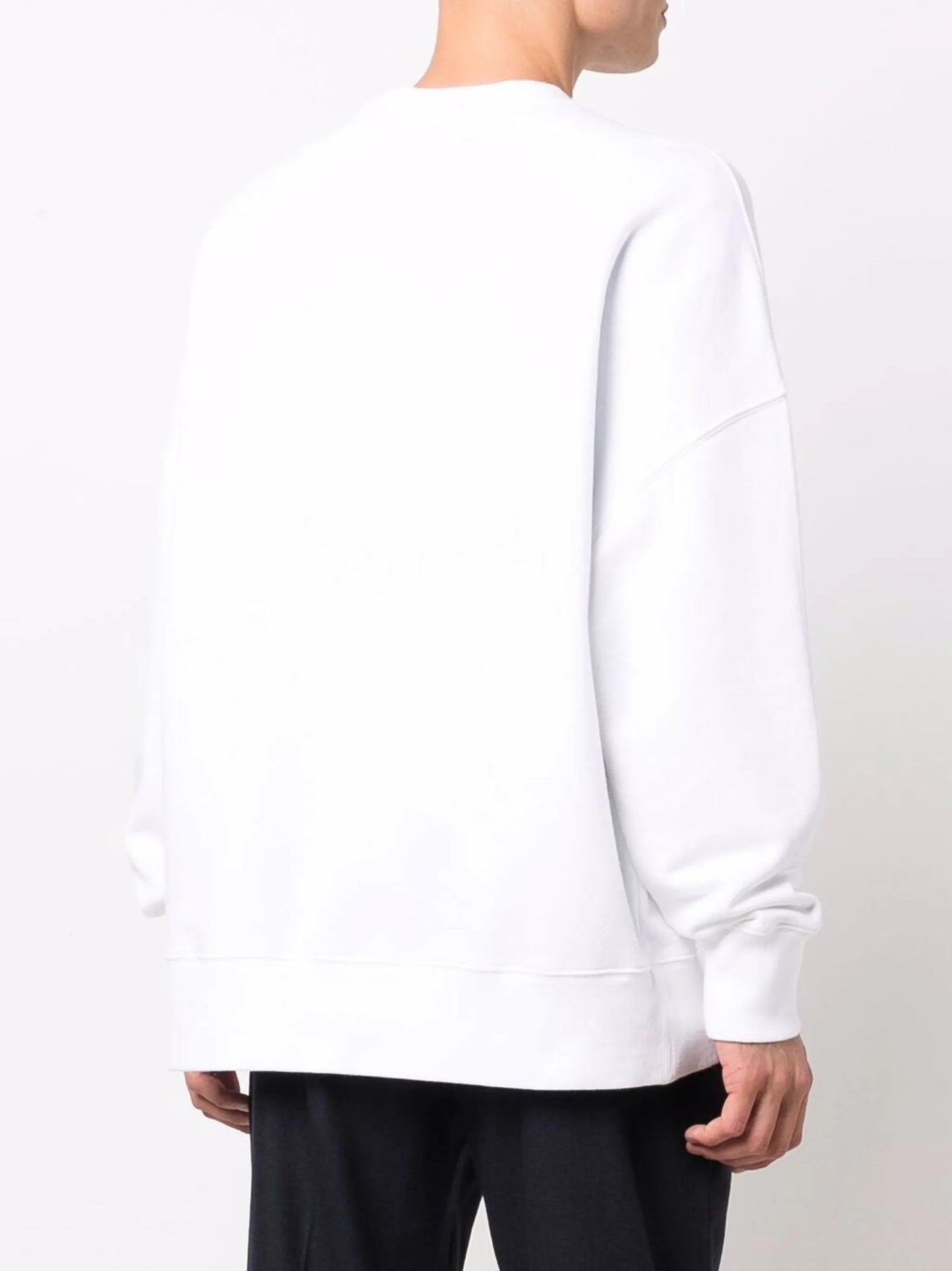 logo-print cotton sweatshirt