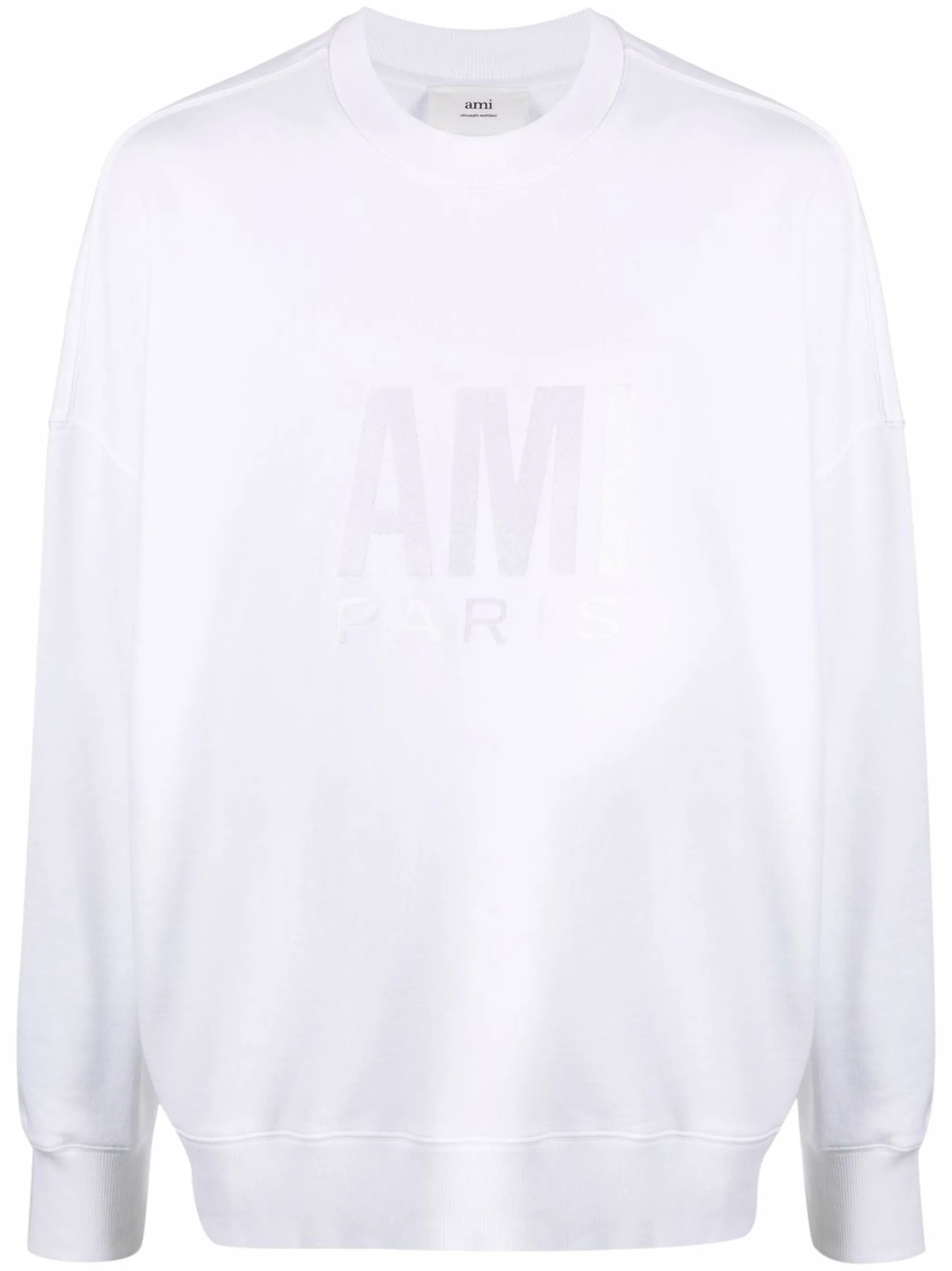 logo-print cotton sweatshirt
