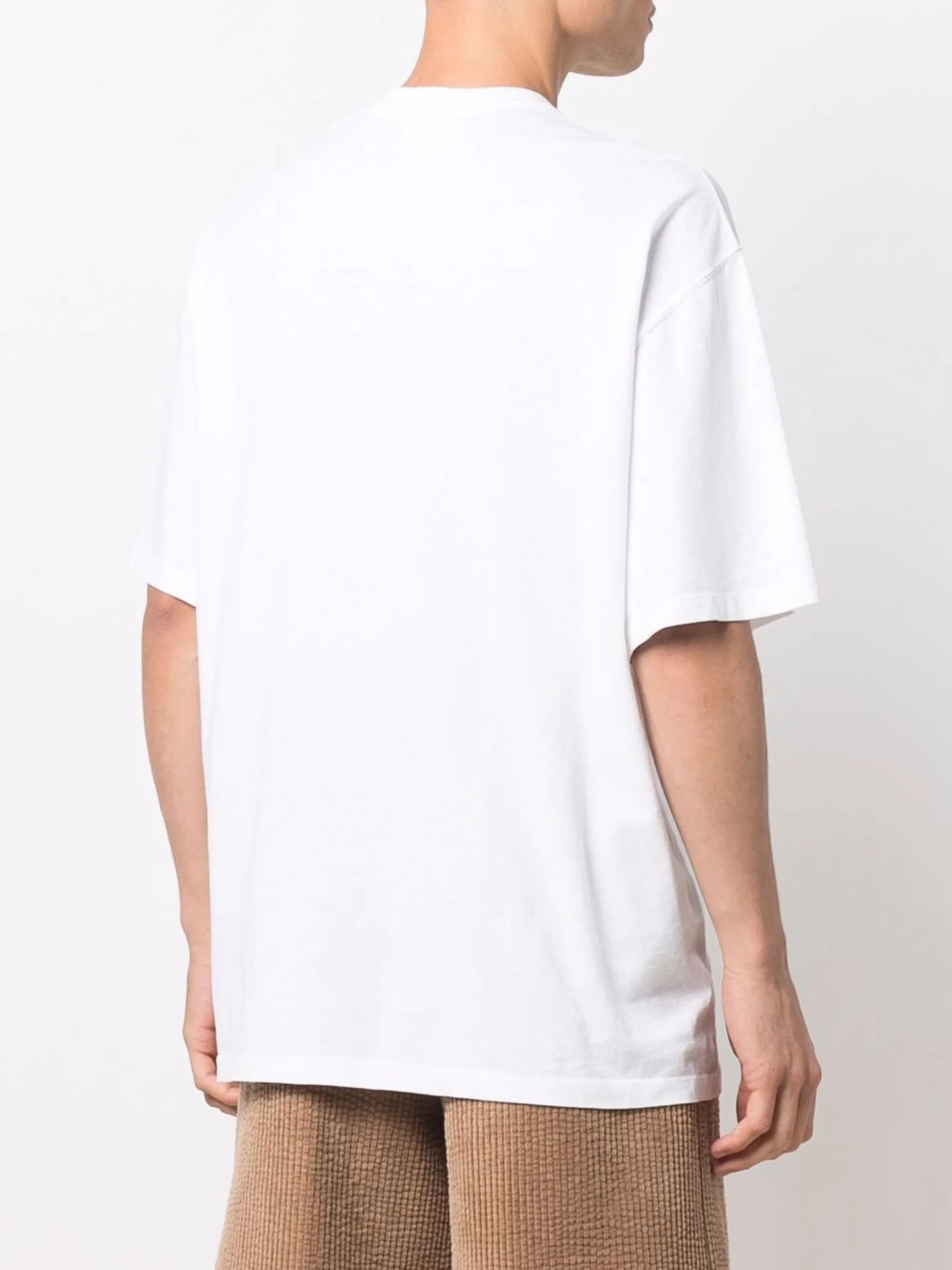 embroidered-logo organic cotton T-shirt