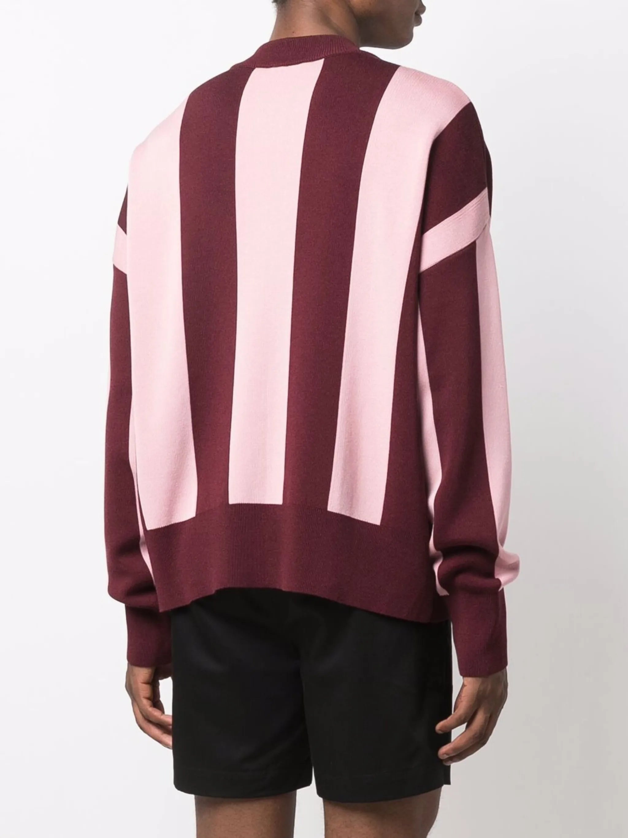 striped knitted jumper