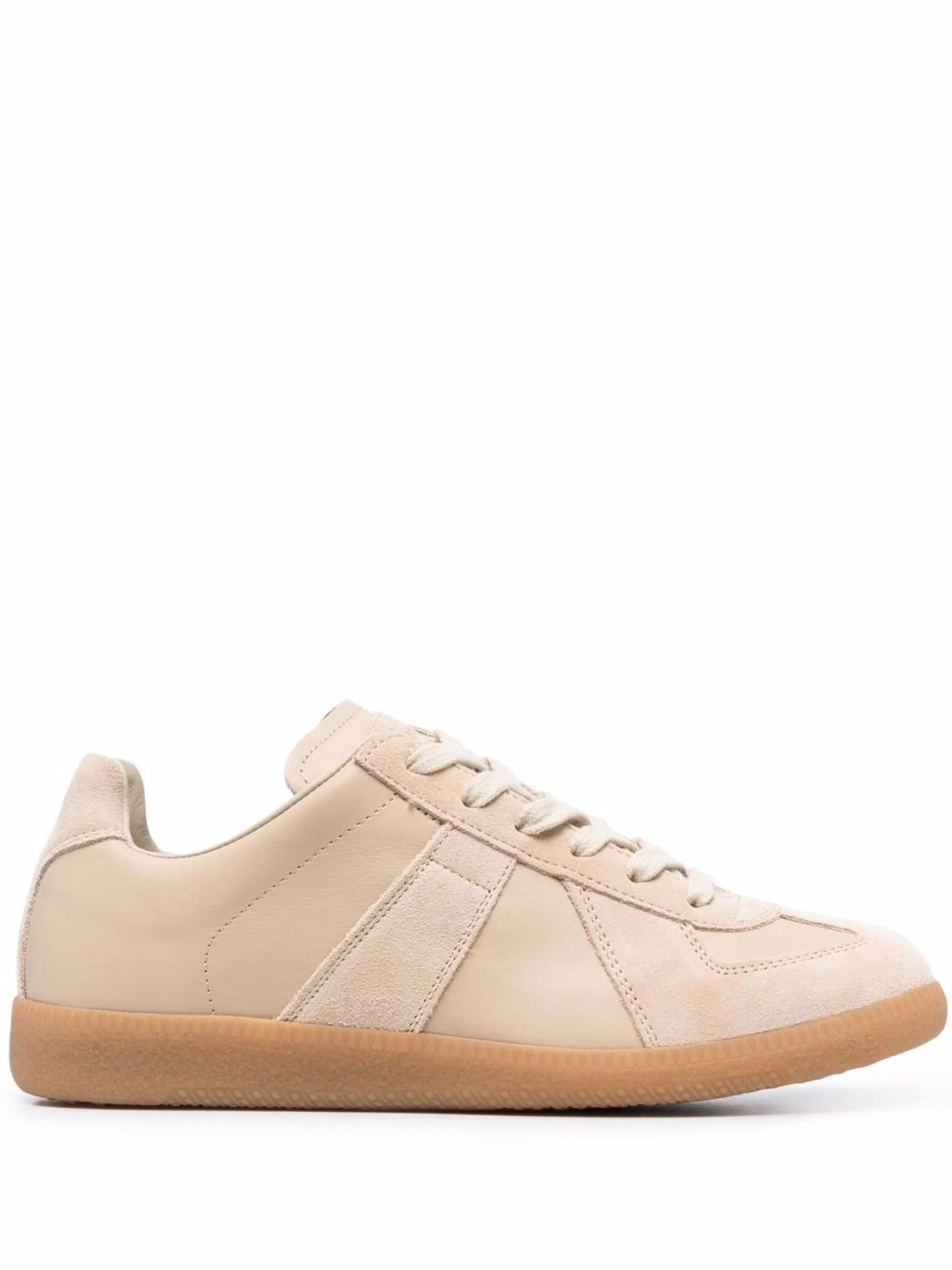 Replica low-top leather sneakers